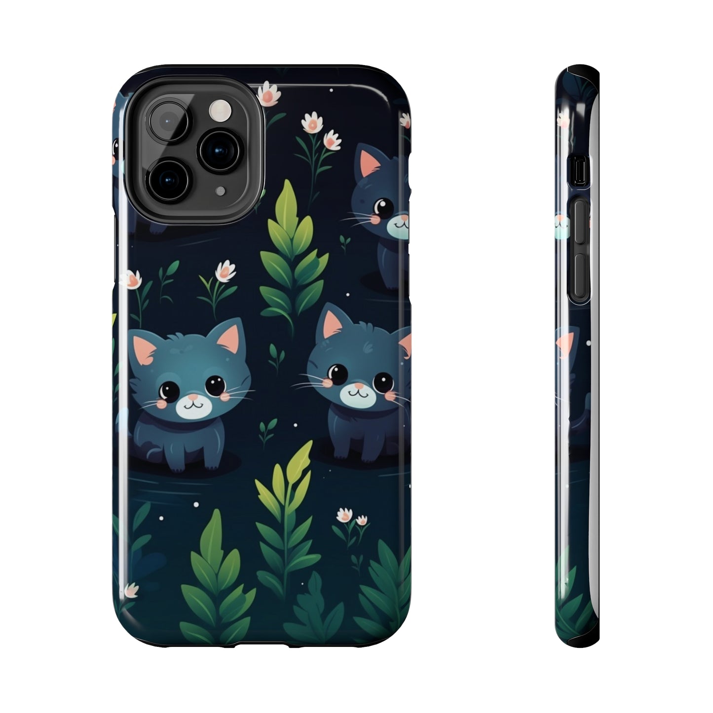 Woodsy Kitten Tough Phone Cases