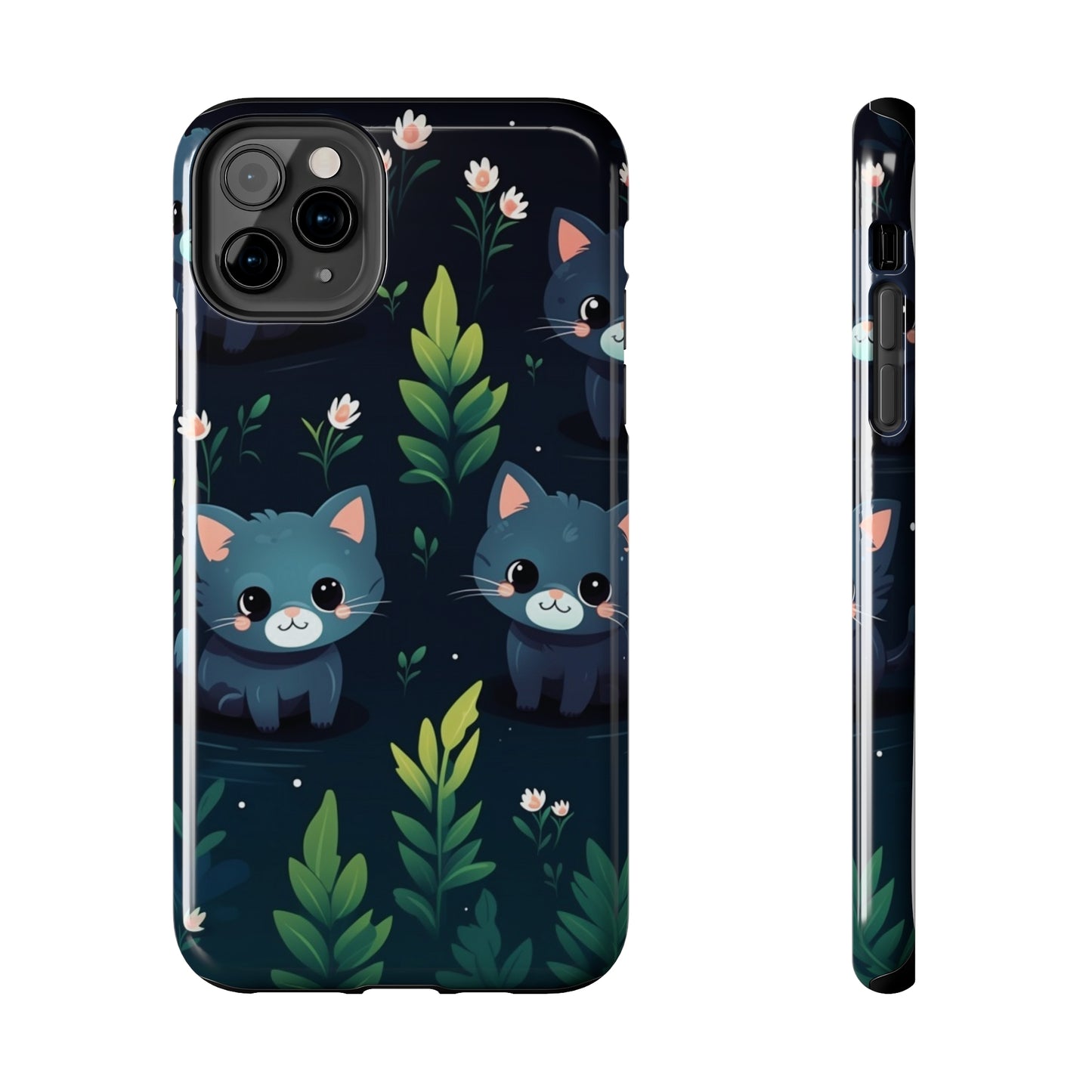 Woodsy Kitten Tough Phone Cases