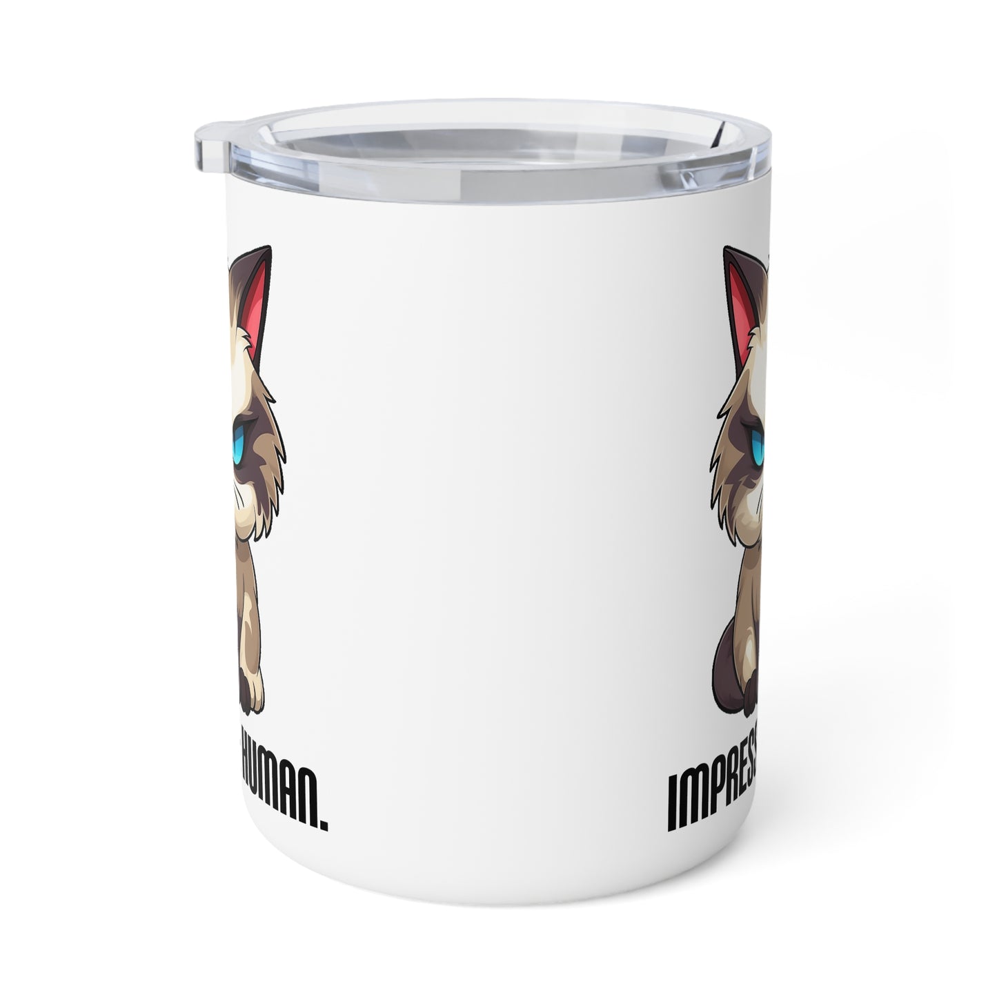Impress Me Human Insulated Coffee Mug, 10oz