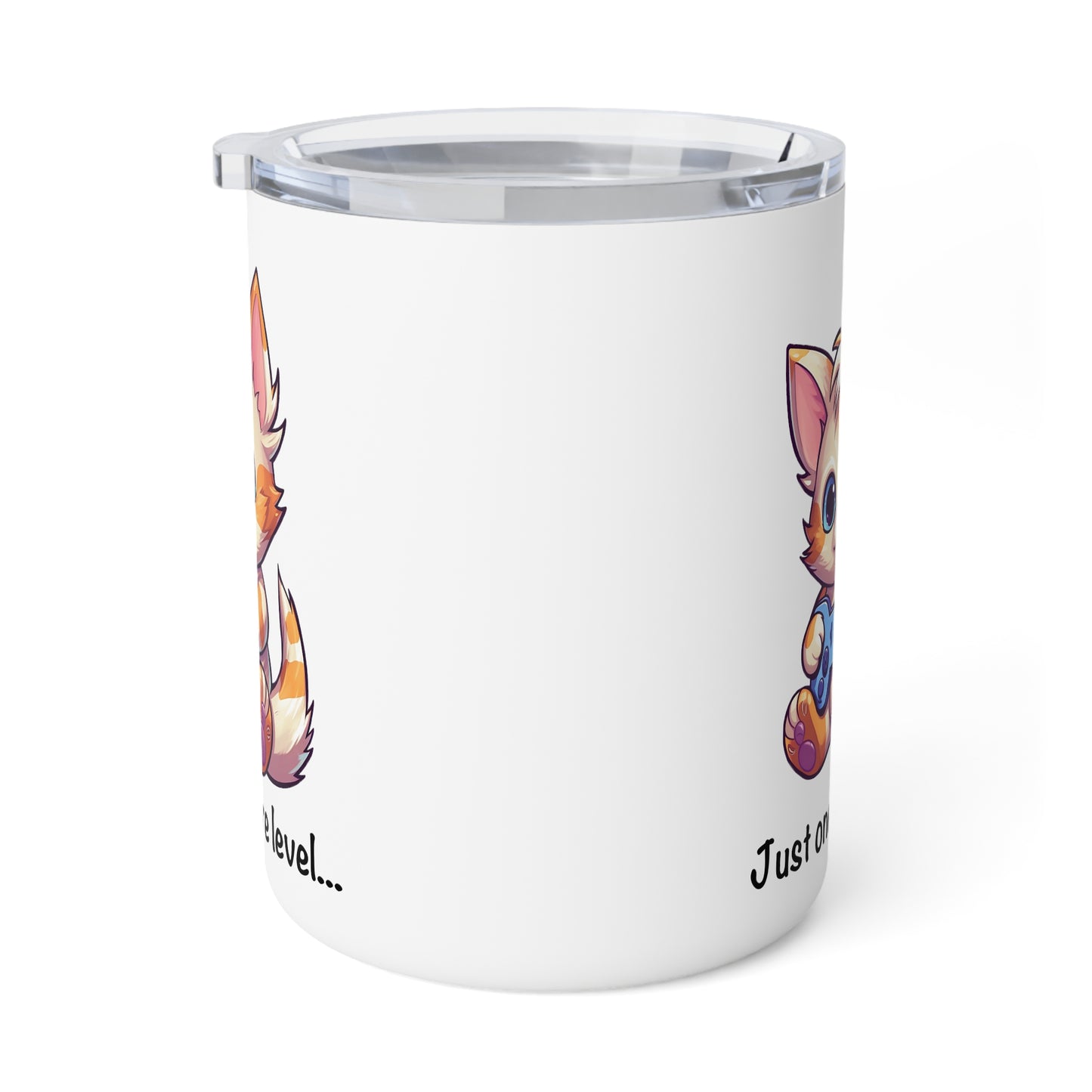 Just One More Level Insulated Coffee Mug, 10oz