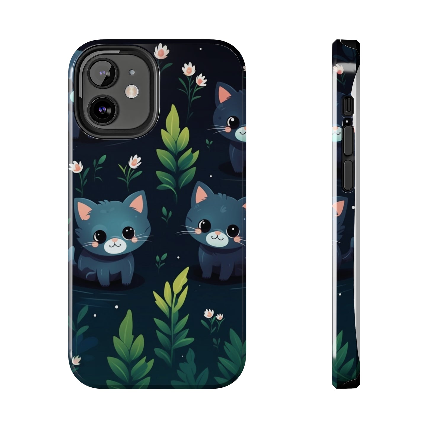 Woodsy Kitten Tough Phone Cases