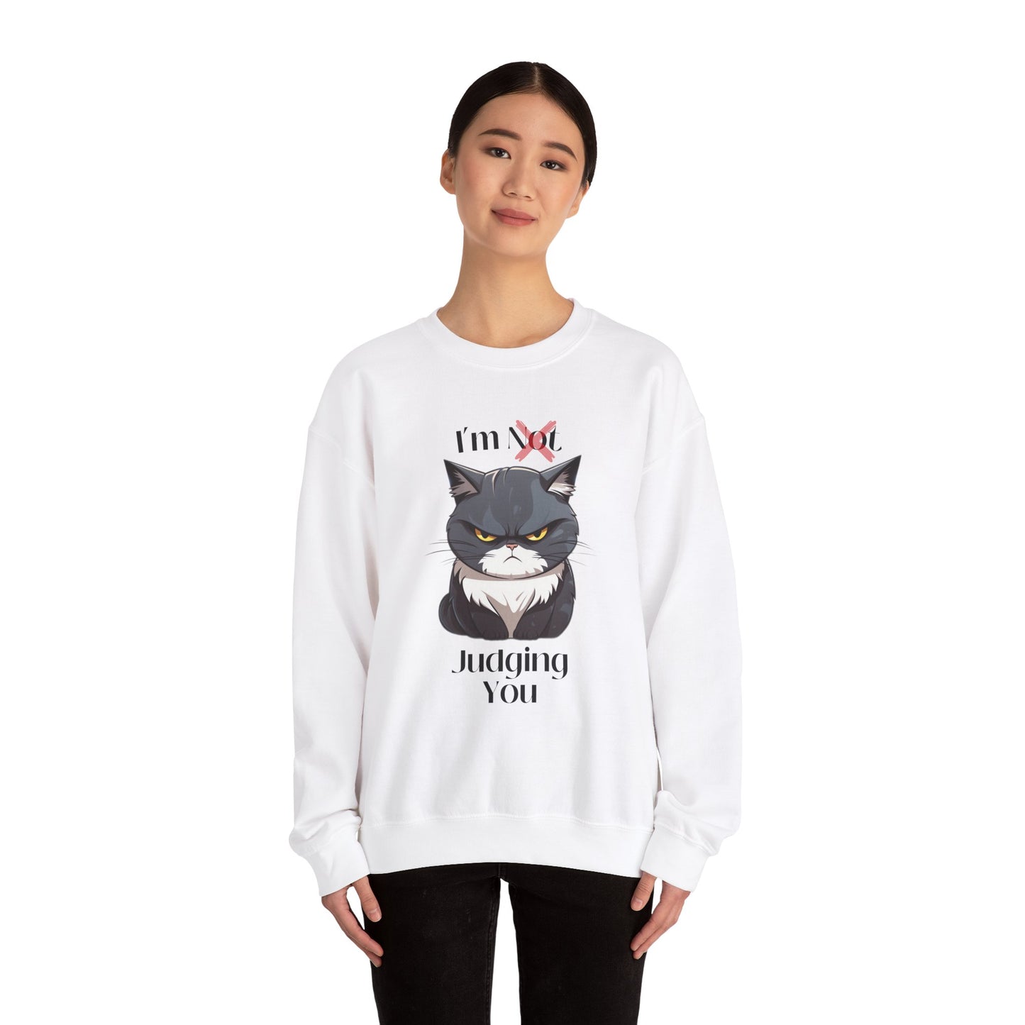 I'm Judging You Unisex Heavy Blend™ Crewneck Sweatshirt