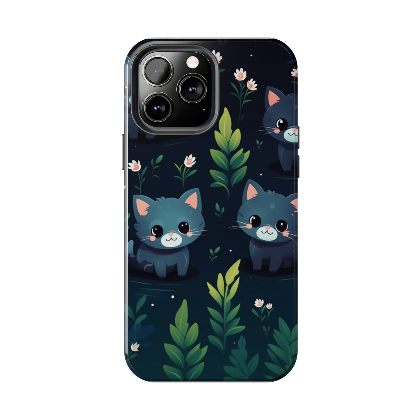 Woodsy Kitten Tough Phone Cases