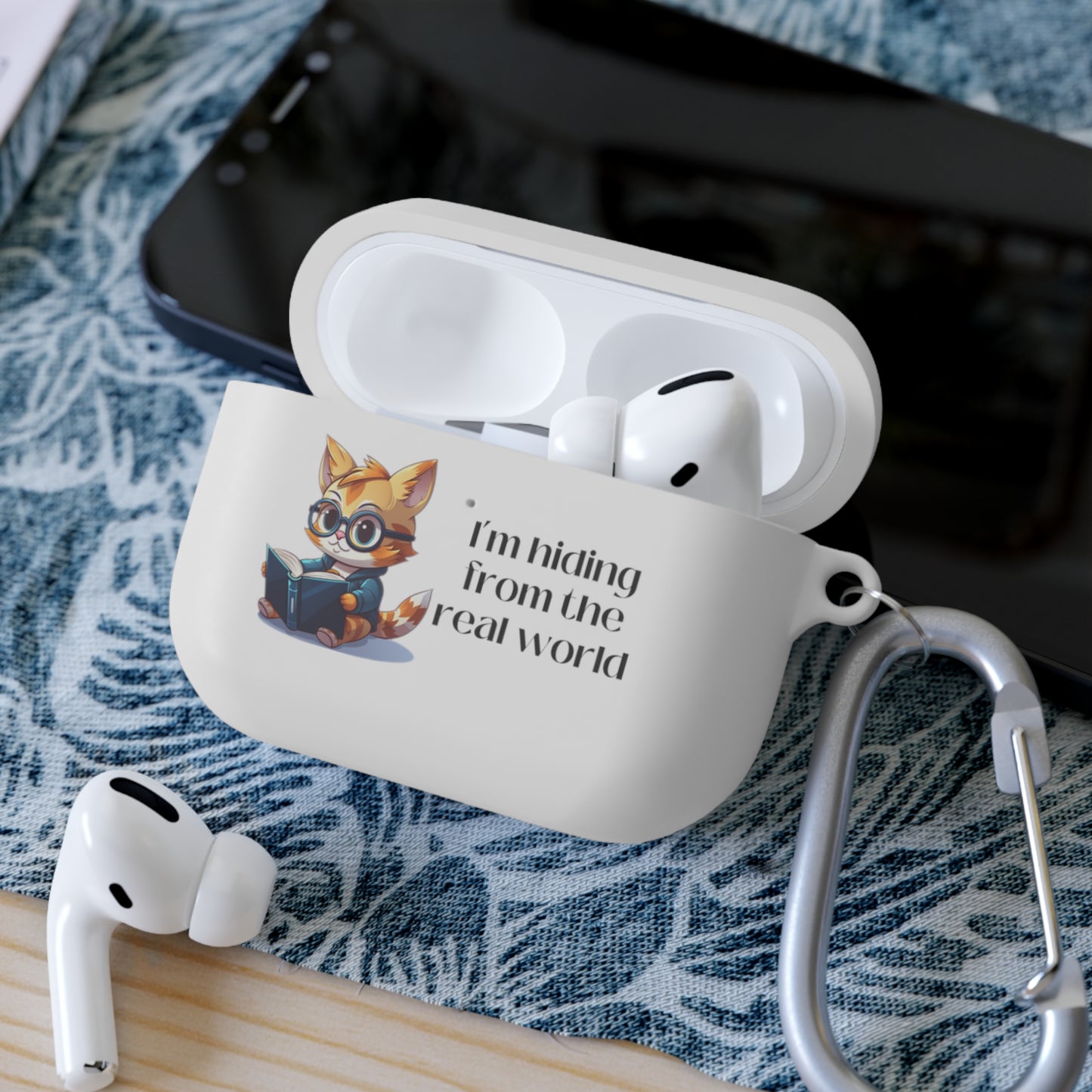 I’m Hiding from the Real World AirPods and AirPods Pro Case Cover