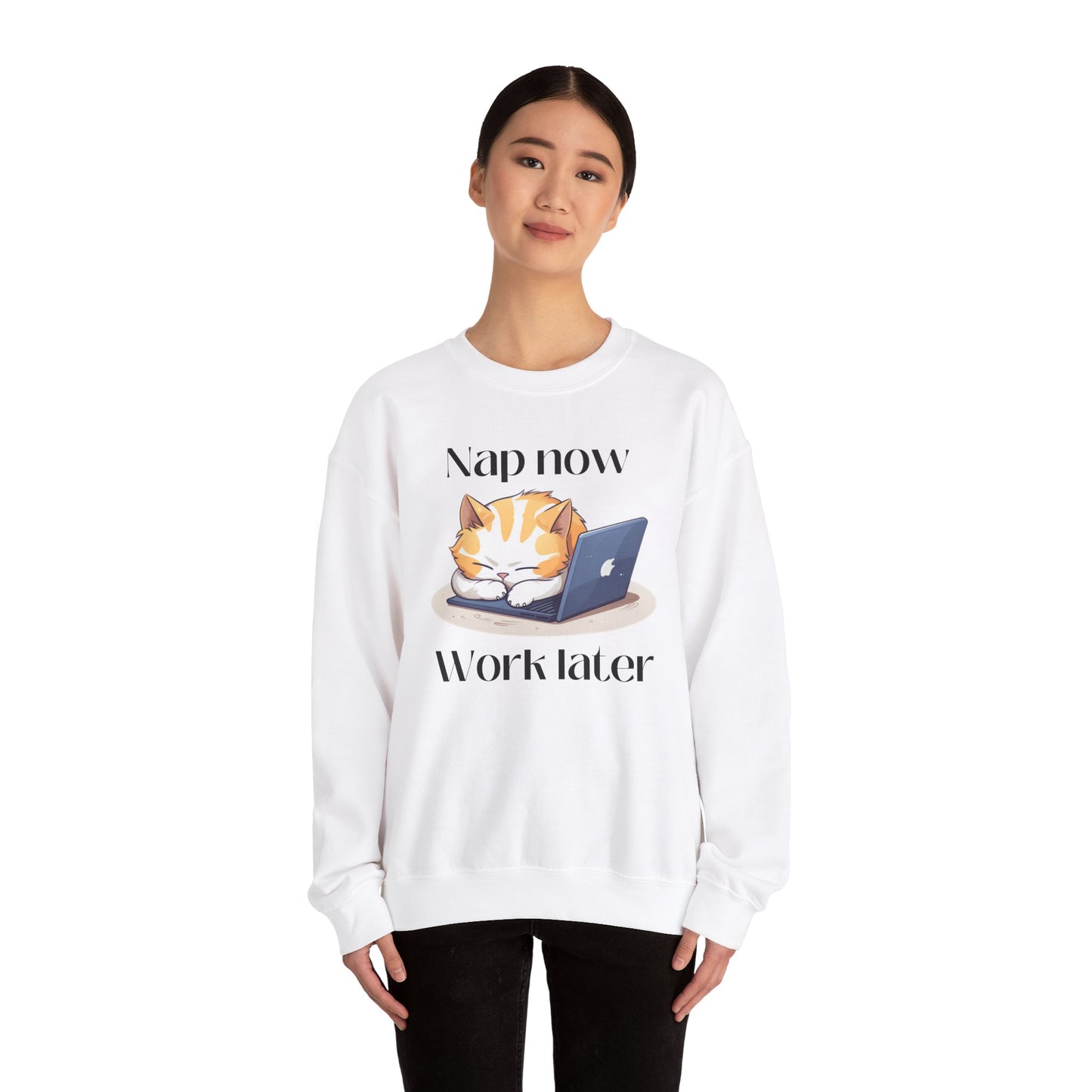 Nap Now Unisex Heavy Blend™ Crewneck Sweatshirt