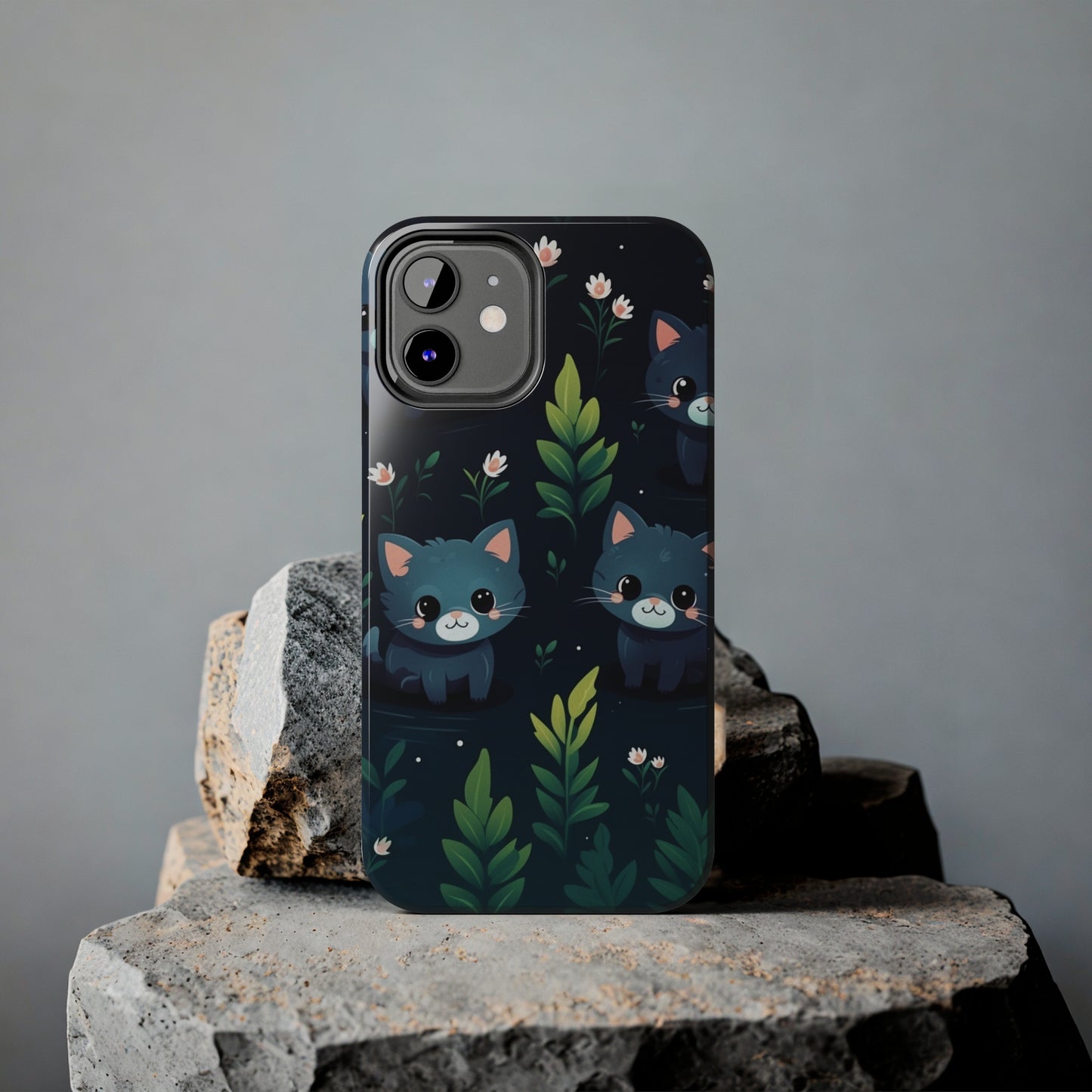 Woodsy Kitten Tough Phone Cases