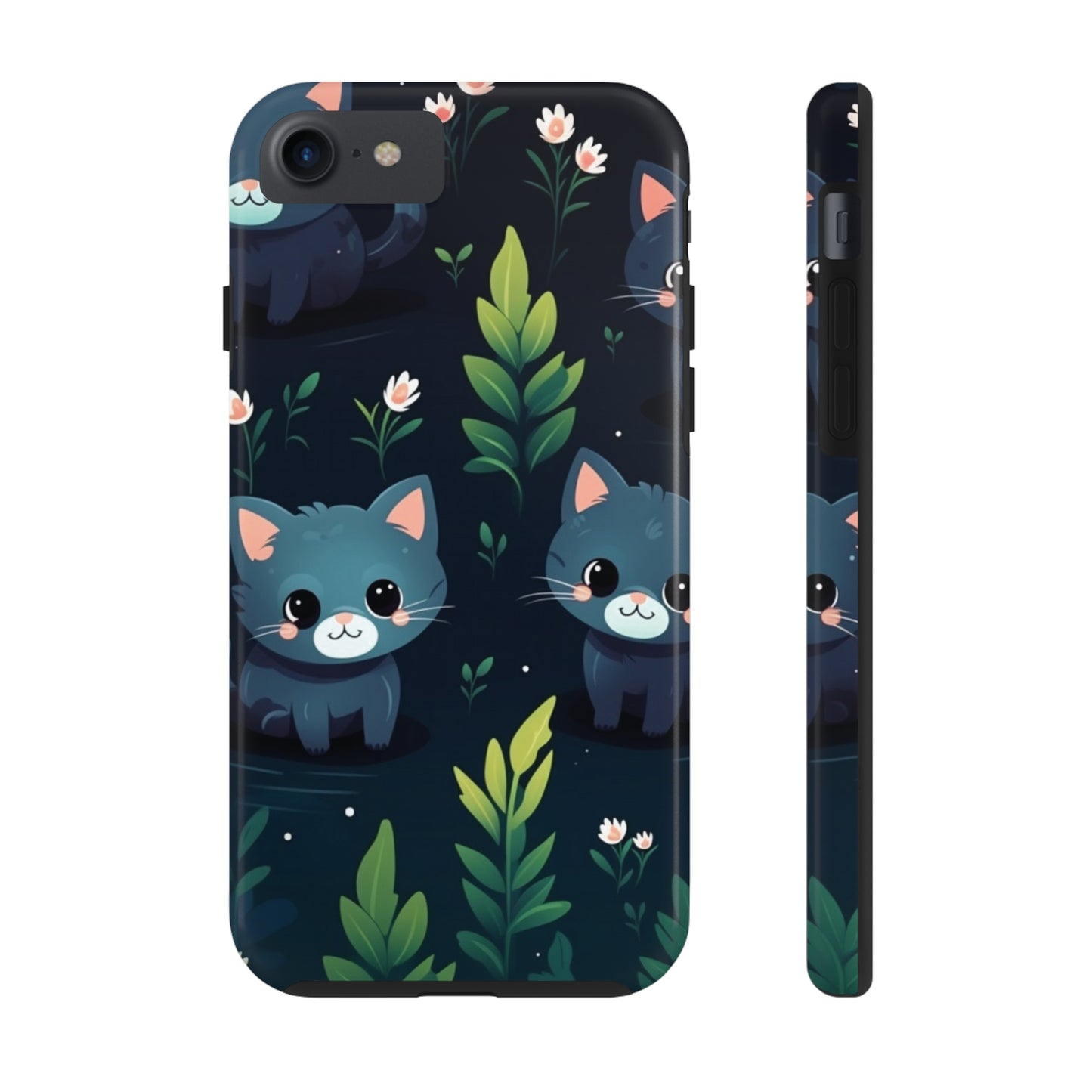 Woodsy Kitten Tough Phone Cases