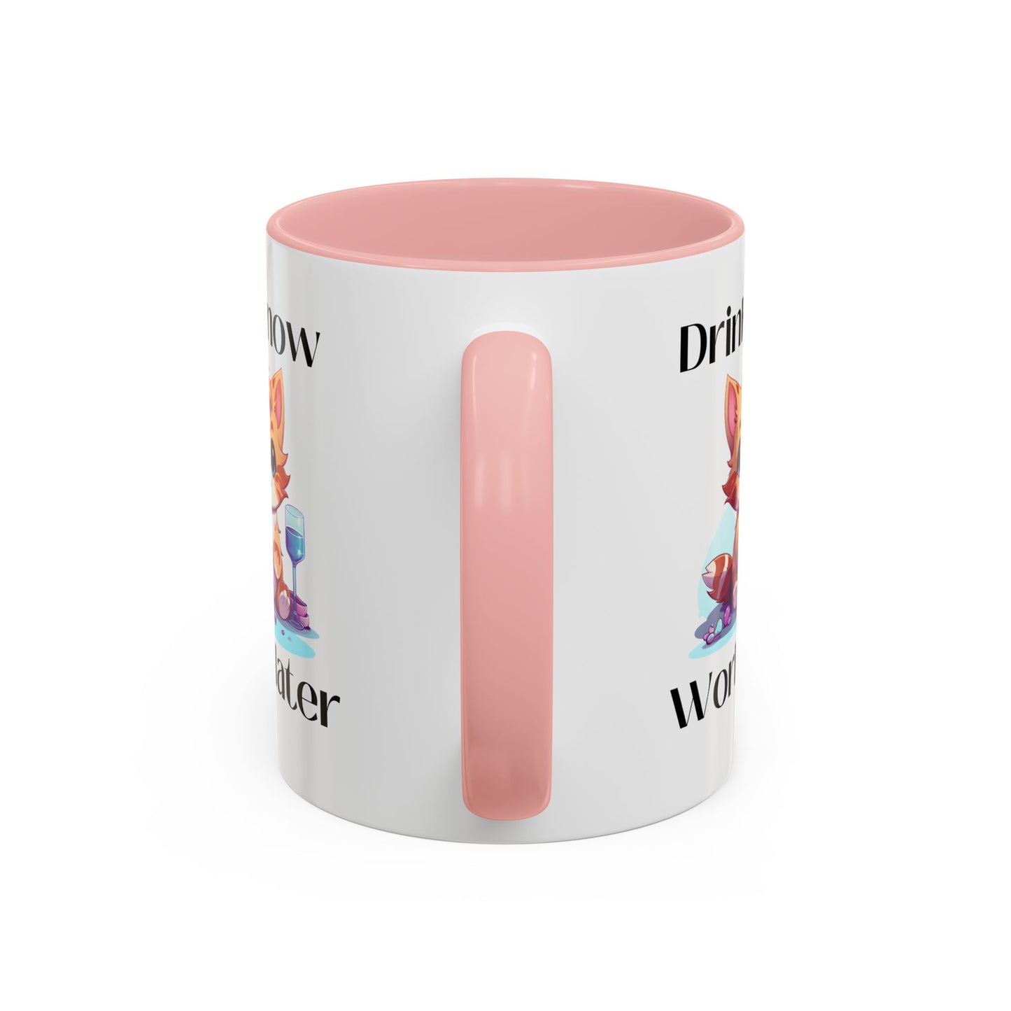 Drink Now Accent Coffee Mug