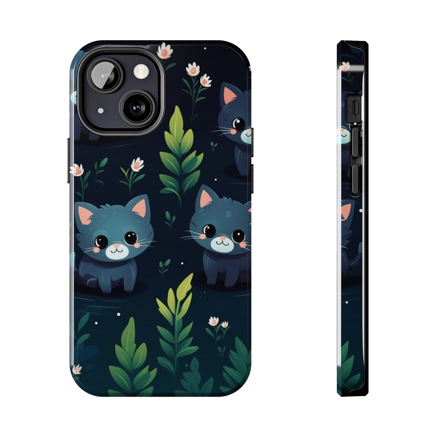 Woodsy Kitten Tough Phone Cases