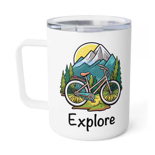 Explore Insulated Coffee Mug, 10oz