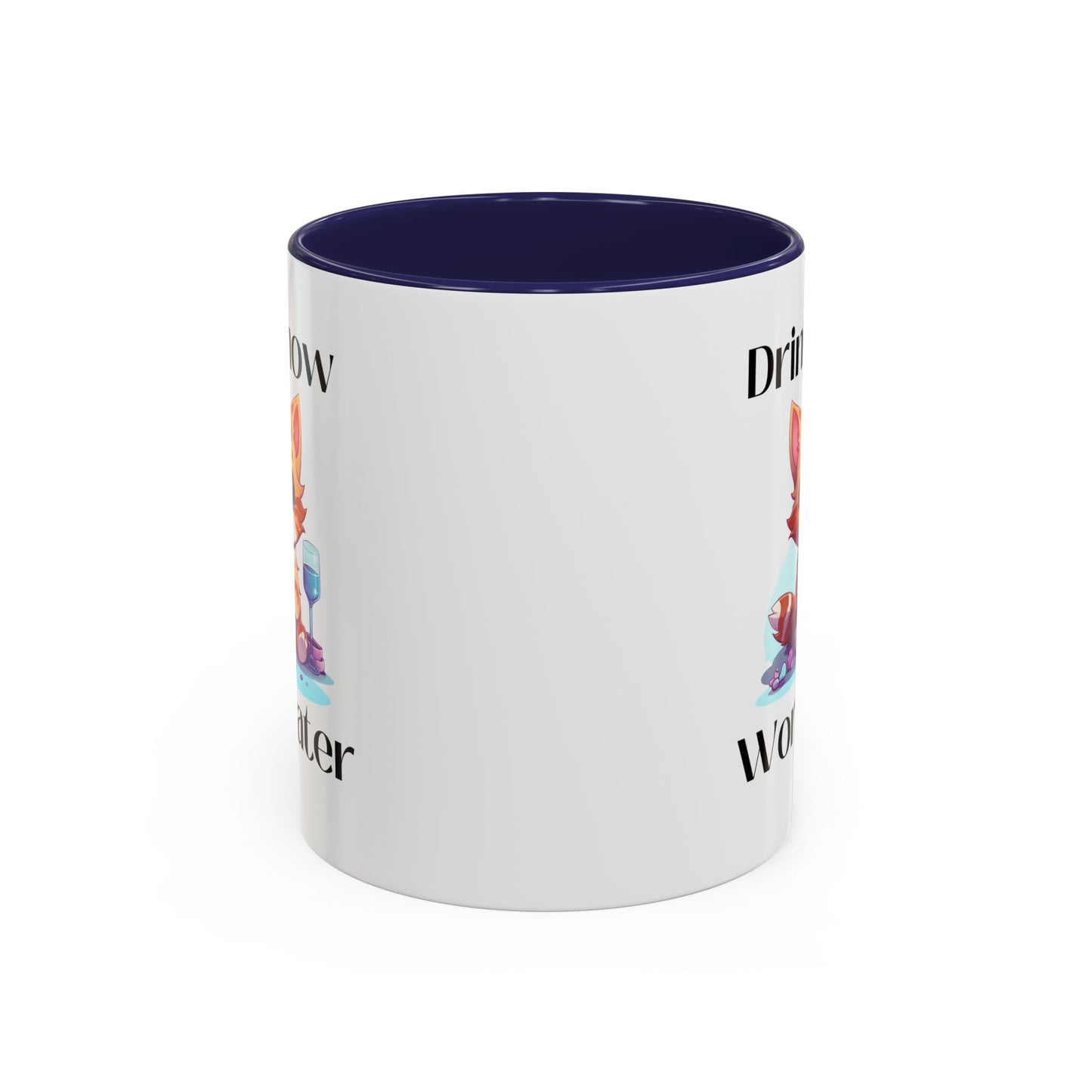 Drink Now Accent Coffee Mug