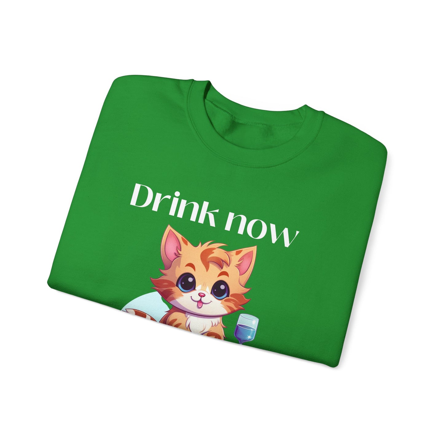 Drink Now Unisex Heavy Blend™ Crewneck Sweatshirt