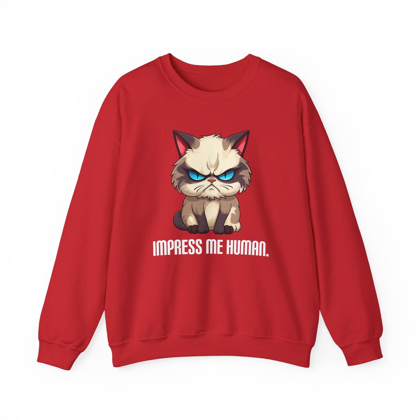 Impress Me Human Unisex Heavy Blend™ Crewneck Sweatshirt