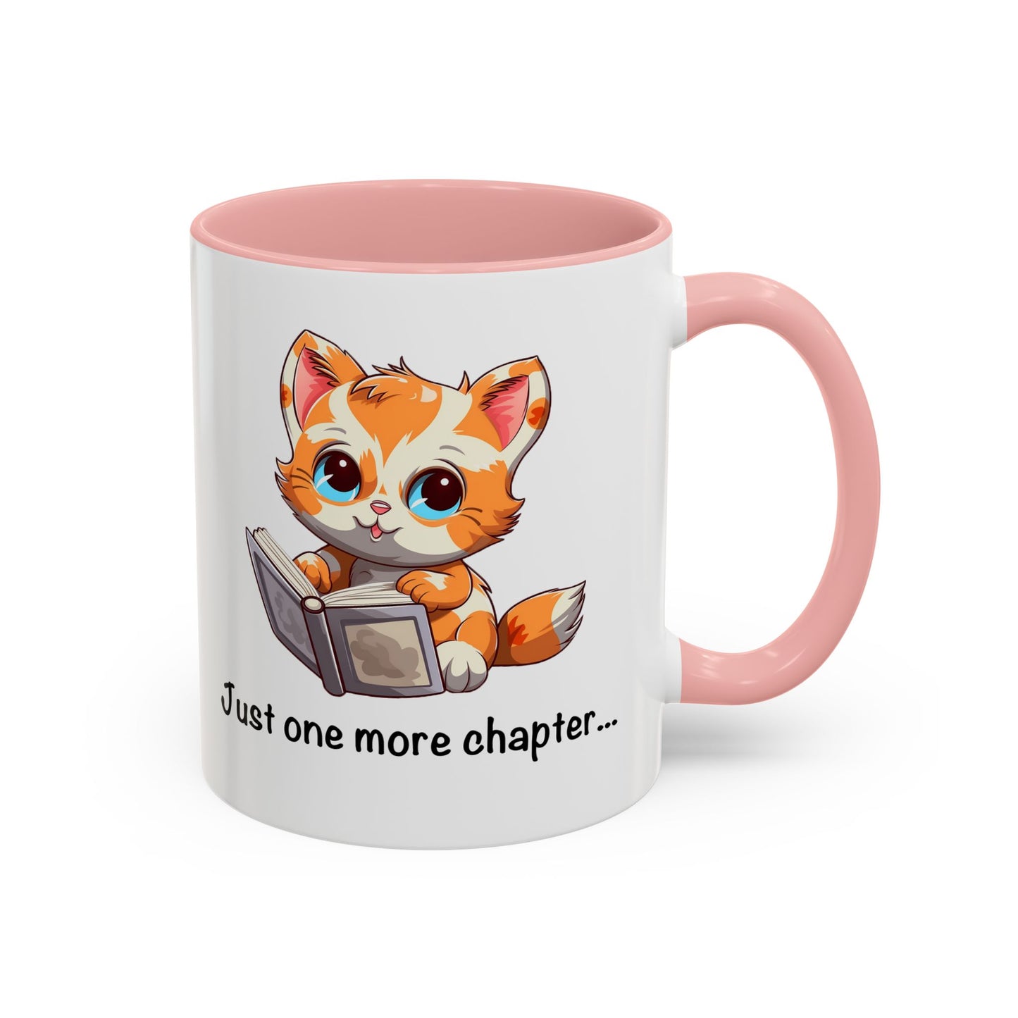 Just One More Chapter Accent Coffee Mug