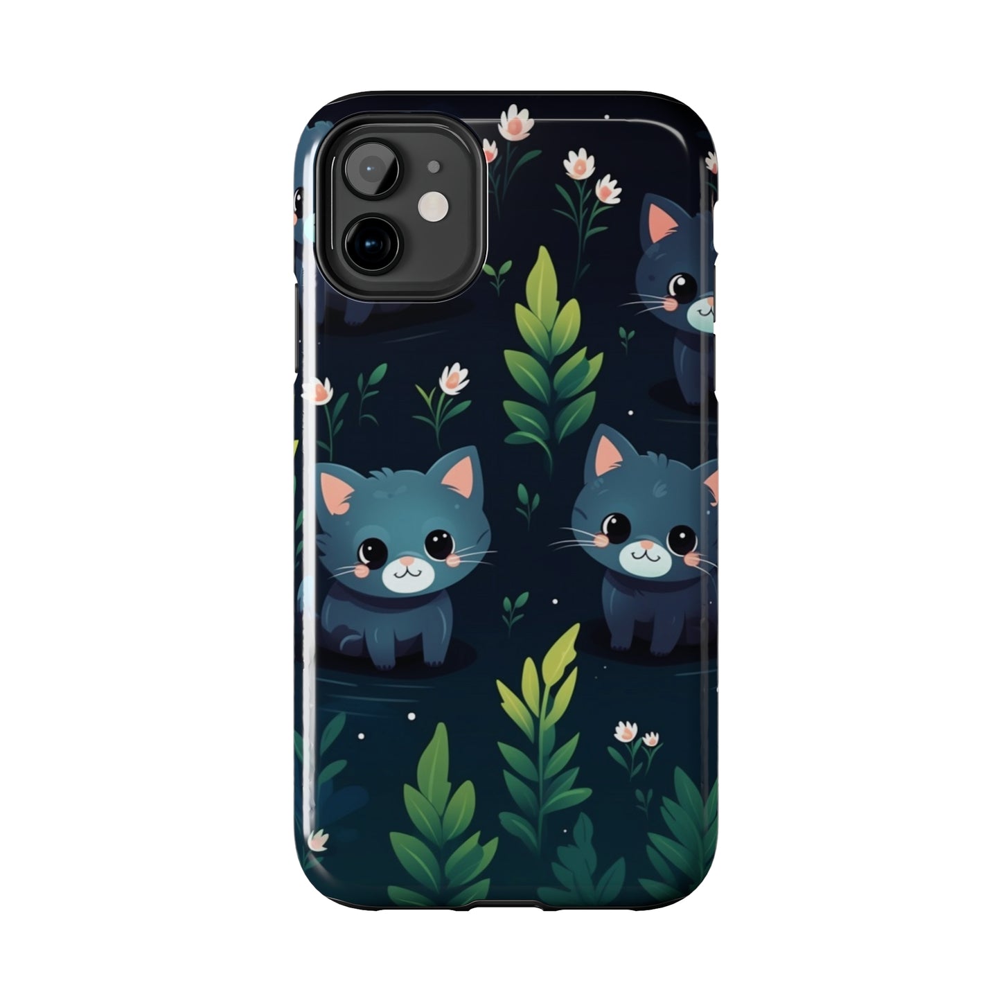 Woodsy Kitten Tough Phone Cases