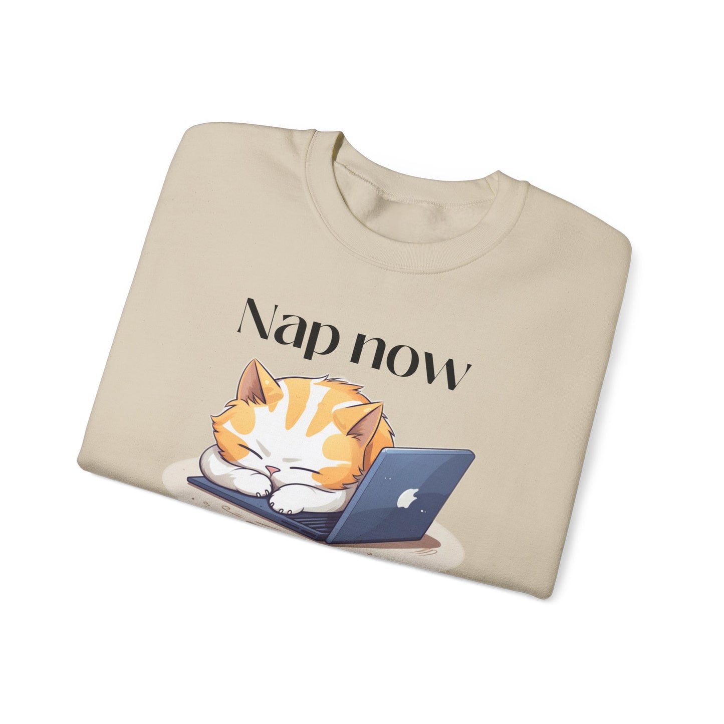 Nap Now Unisex Heavy Blend™ Crewneck Sweatshirt