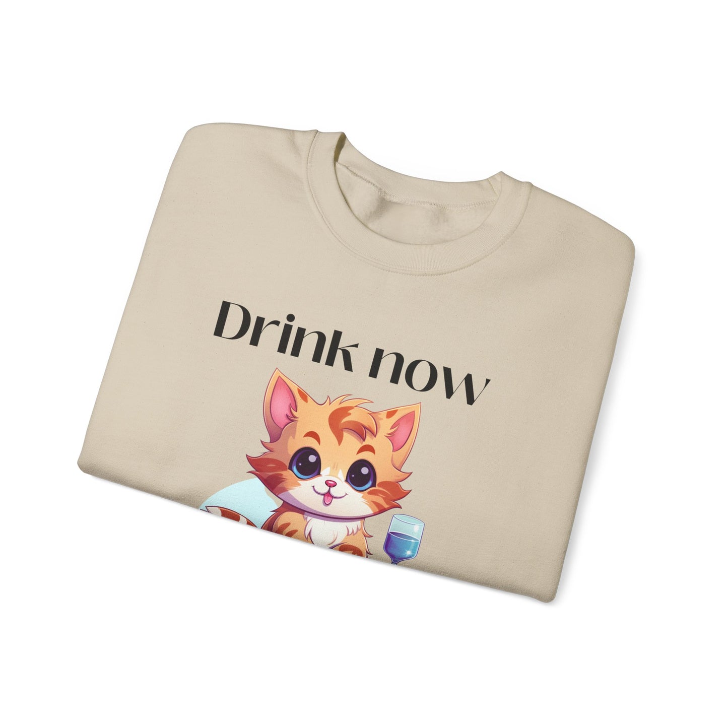 Drink Now Unisex Heavy Blend™ Crewneck Sweatshirt