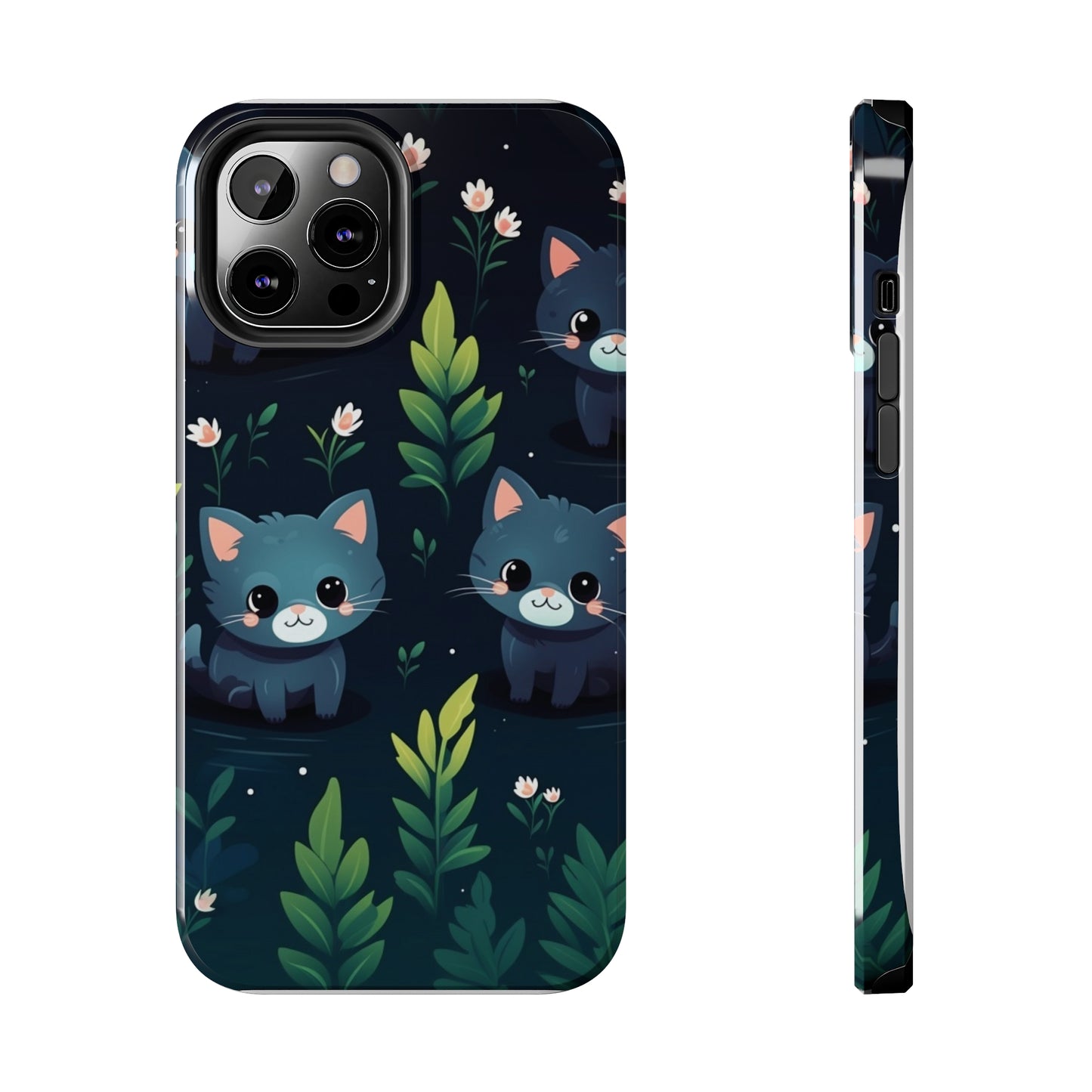 Woodsy Kitten Tough Phone Cases