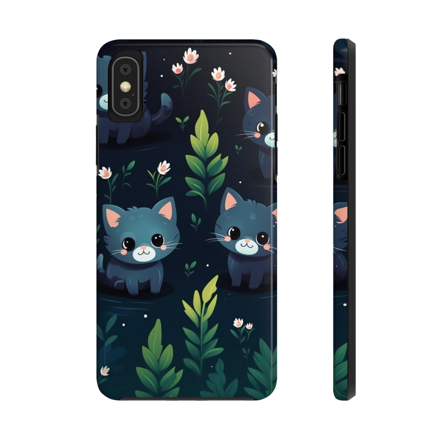 Woodsy Kitten Tough Phone Cases