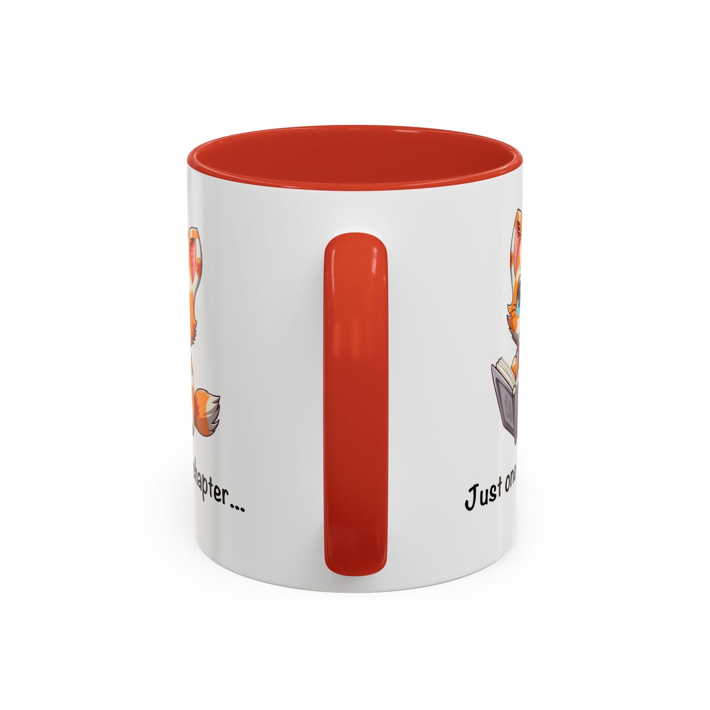 Just One More Chapter Accent Coffee Mug