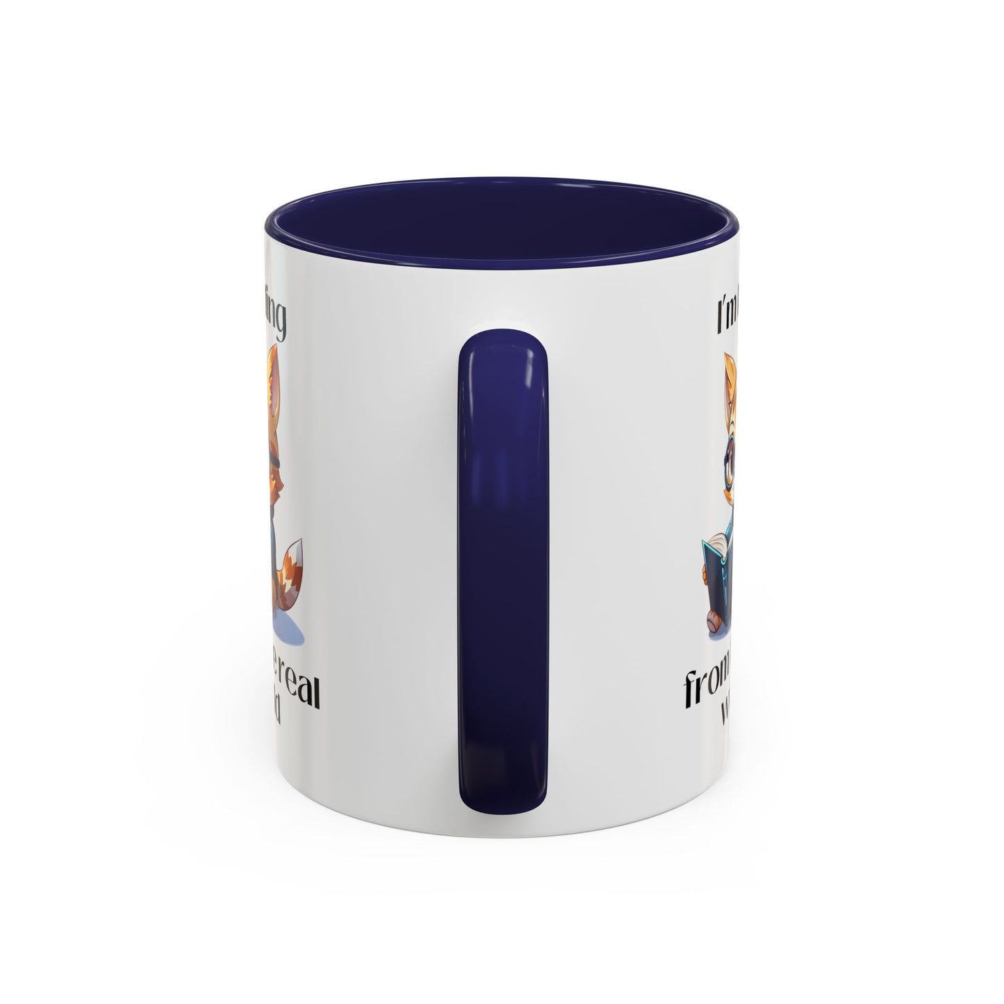 I’m Hiding Accent Coffee Mug