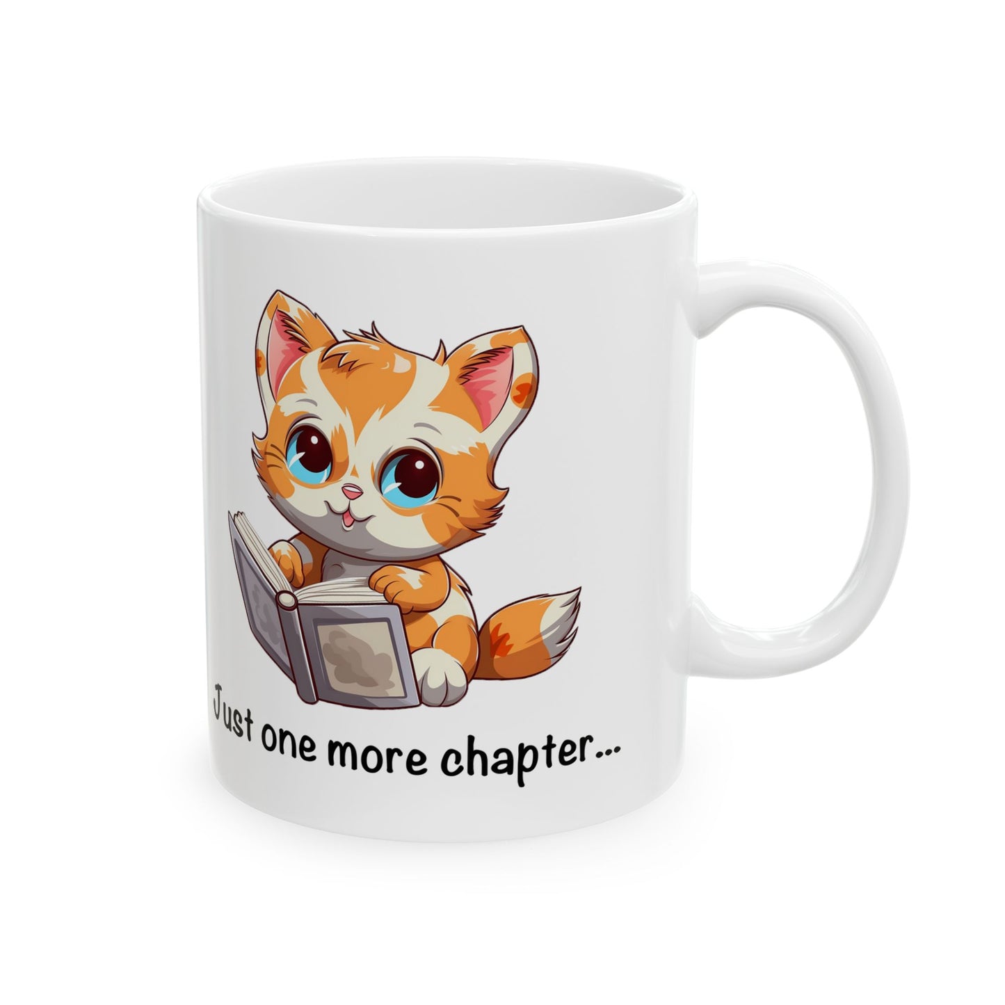 Just One More Chapter Ceramic Mug