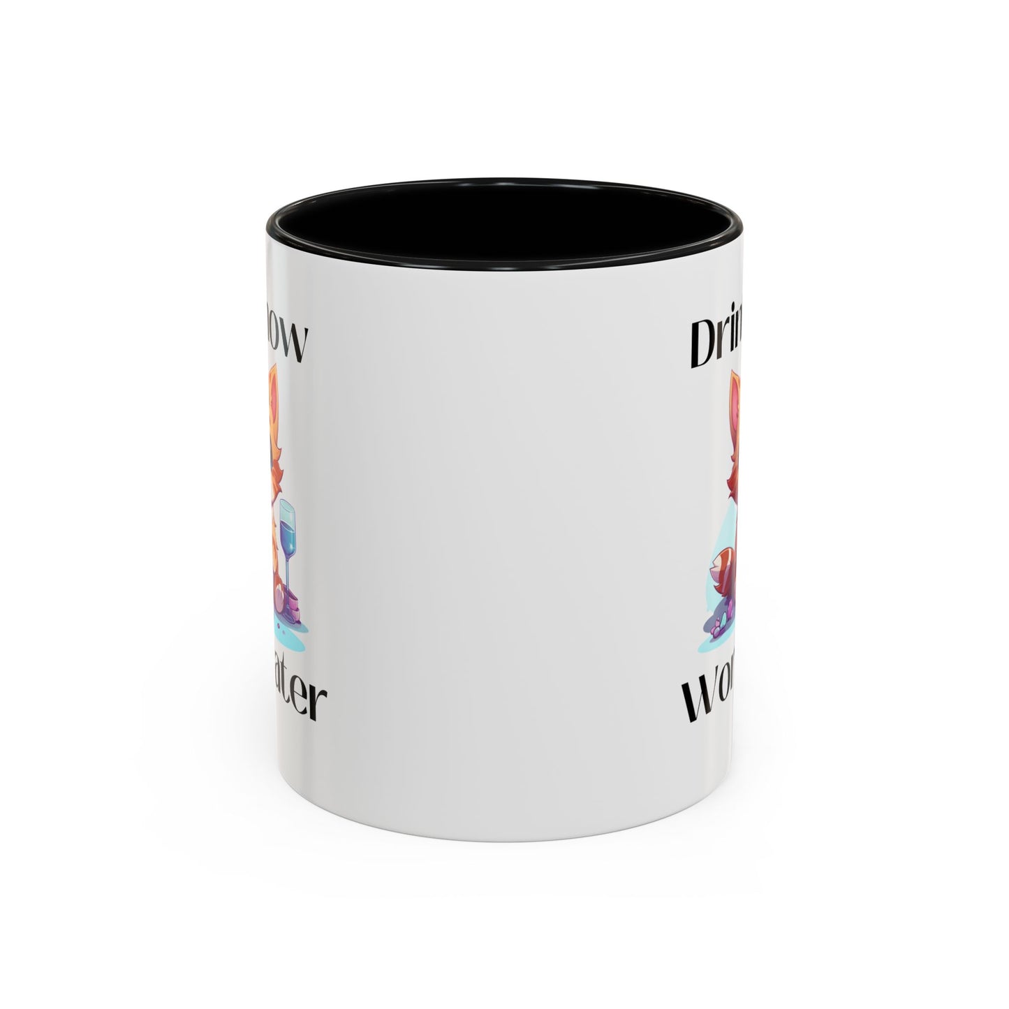 Drink Now Accent Coffee Mug