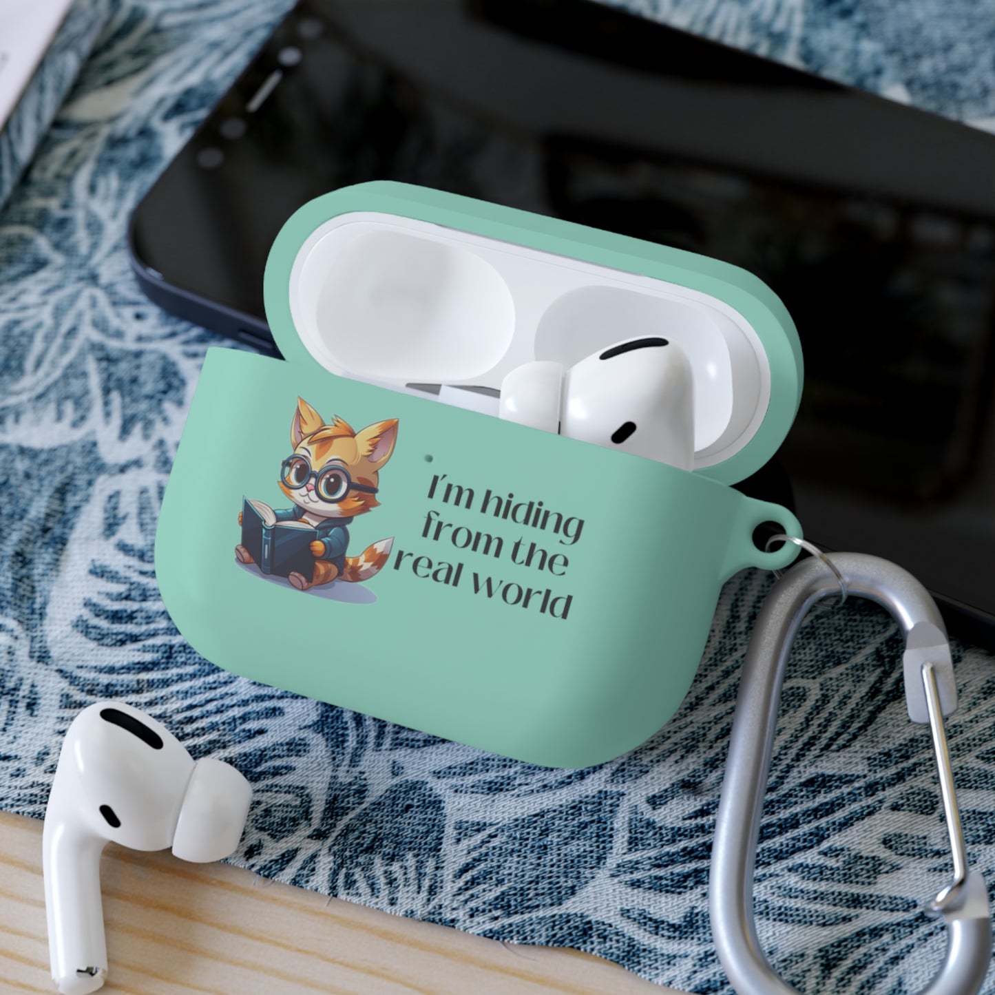 I’m Hiding from the Real World AirPods and AirPods Pro Case Cover