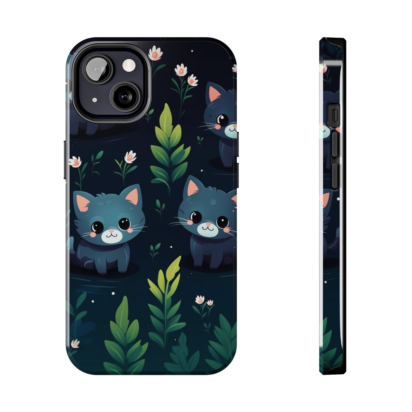 Woodsy Kitten Tough Phone Cases