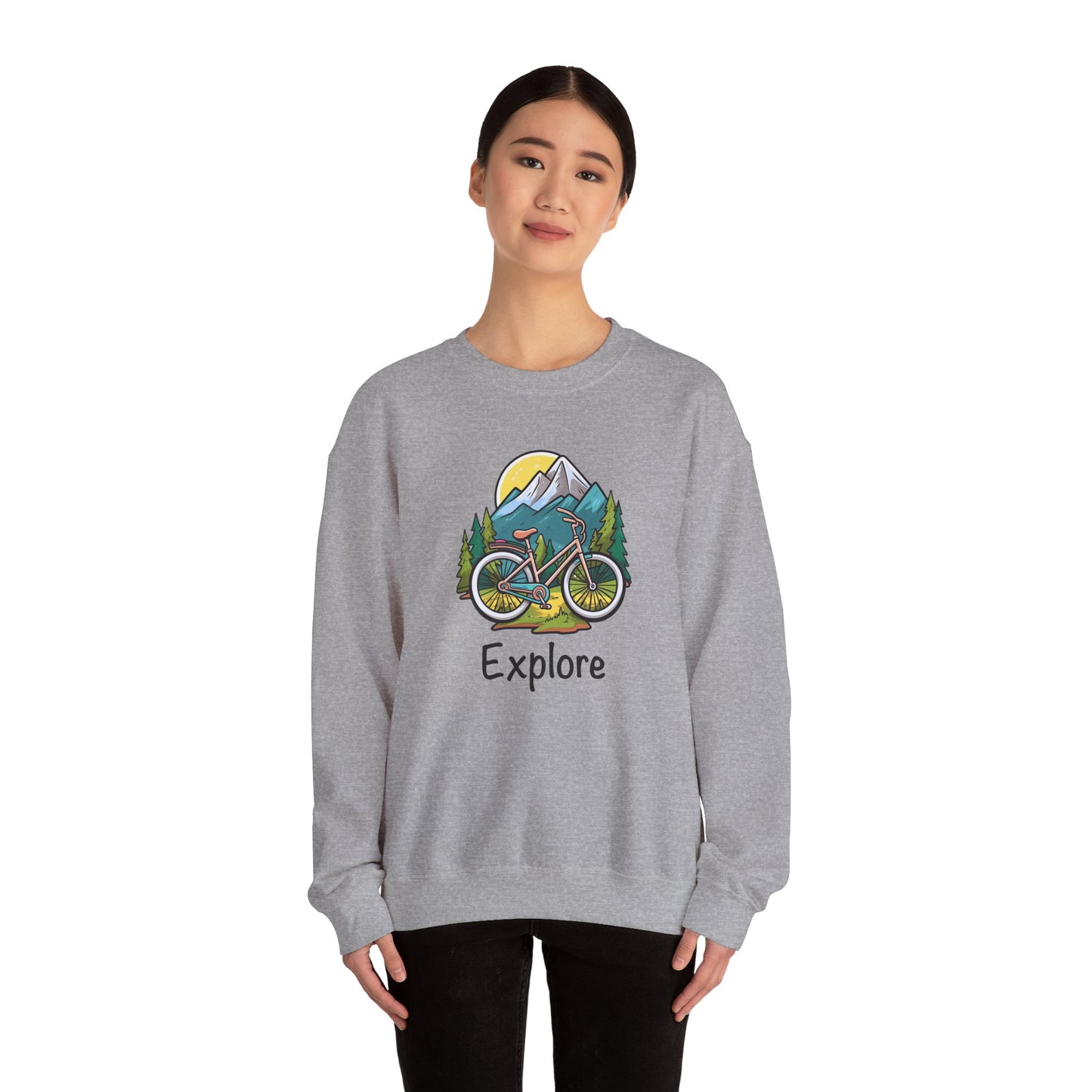 Explore Unisex Heavy Blend™ Crewneck Sweatshirt