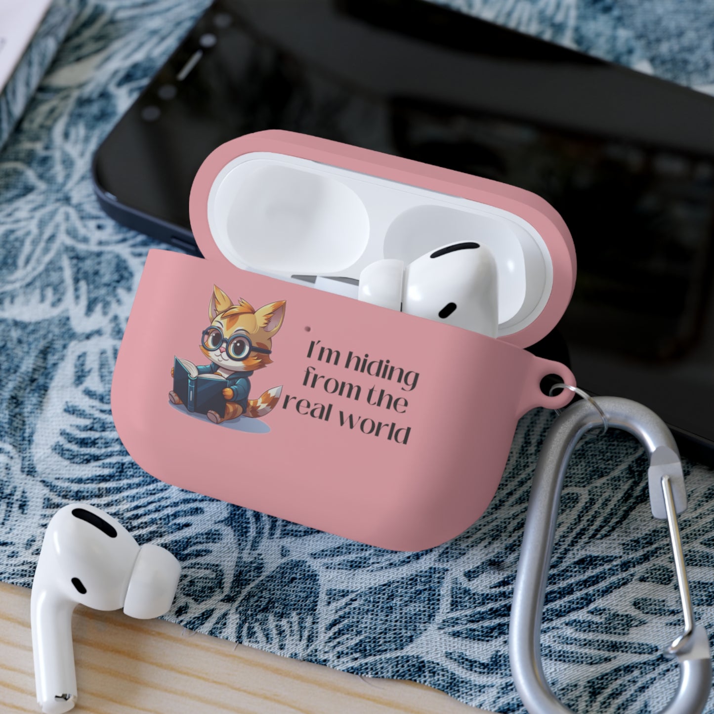 I’m Hiding from the Real World AirPods and AirPods Pro Case Cover