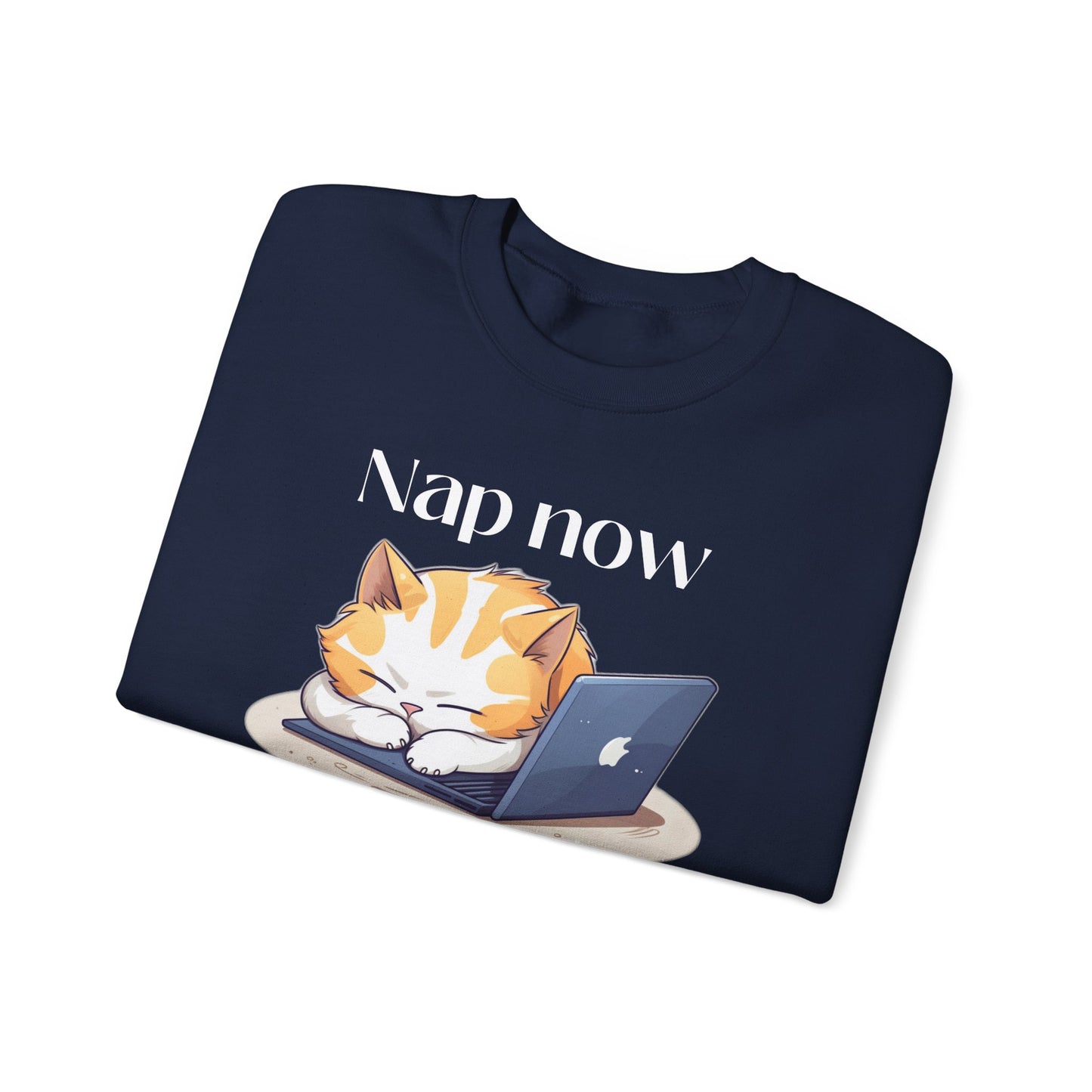 Nap Now Unisex Heavy Blend™ Crewneck Sweatshirt