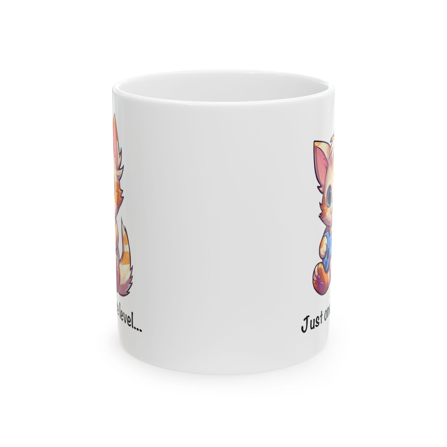 Just One More Level Ceramic Mug