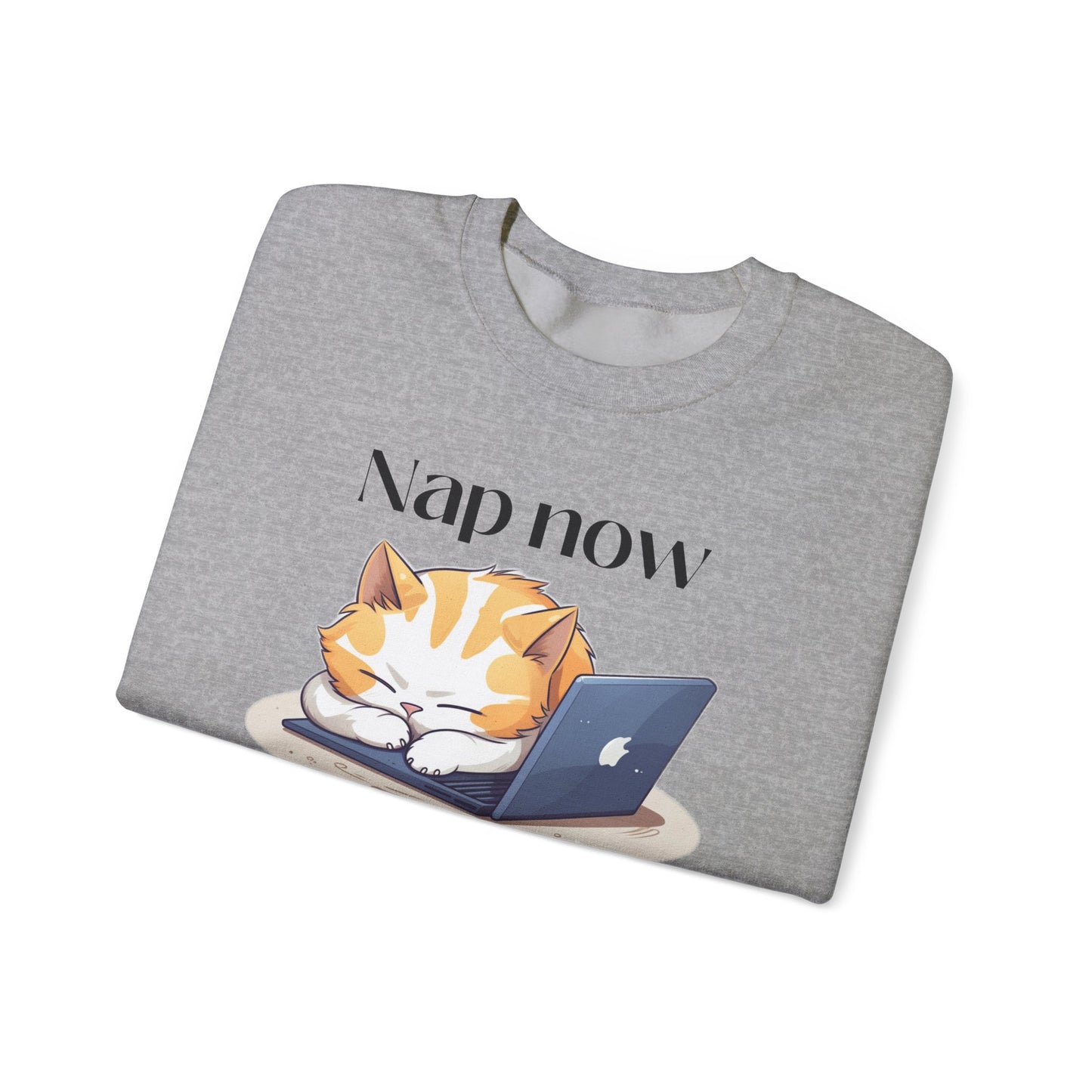 Nap Now Unisex Heavy Blend™ Crewneck Sweatshirt