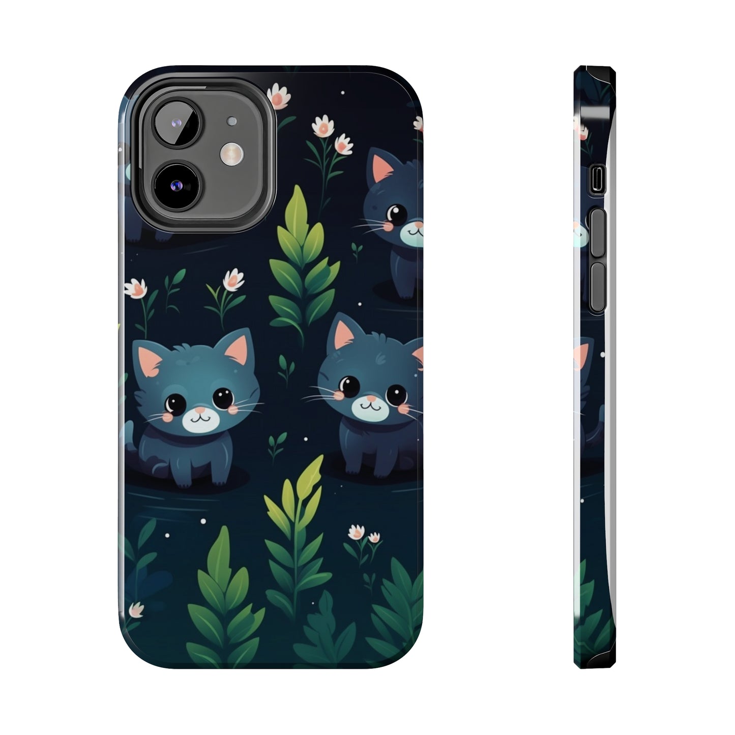 Woodsy Kitten Tough Phone Cases