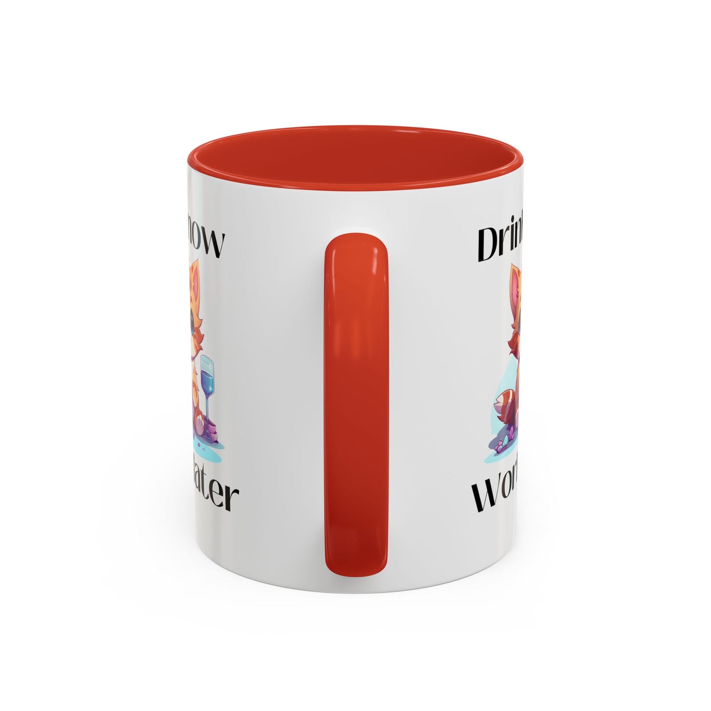 Drink Now Accent Coffee Mug