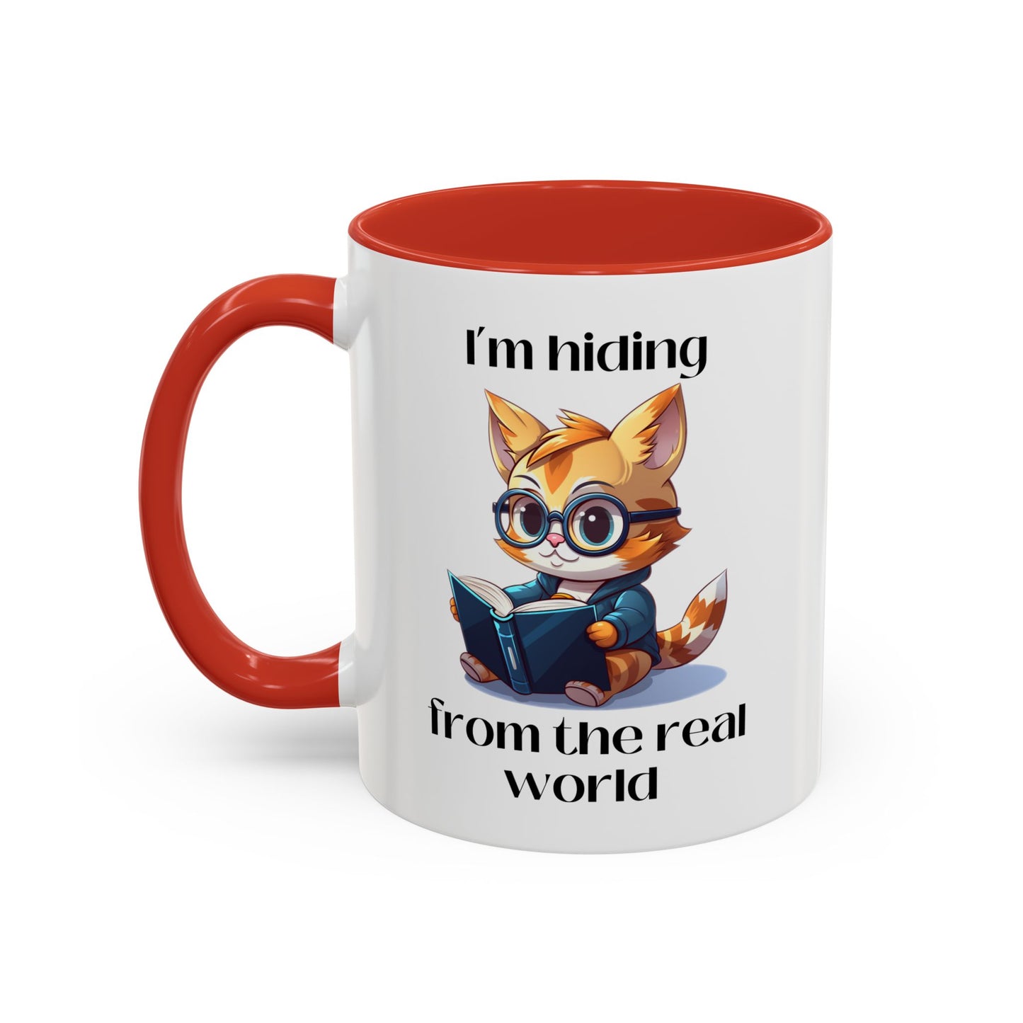 I’m Hiding Accent Coffee Mug