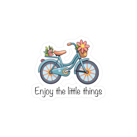 Enjoy the Little Things Vinyl Sticker