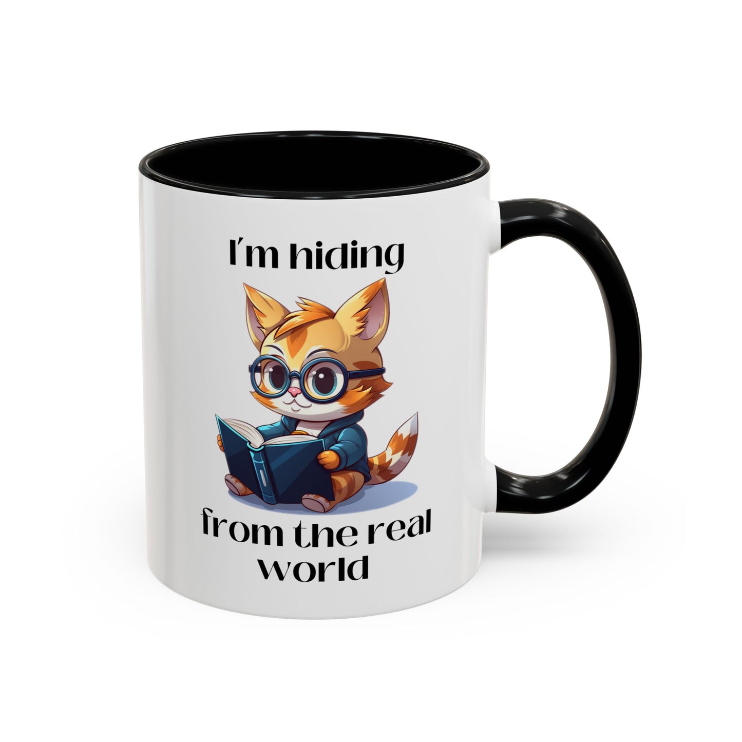 I’m Hiding Accent Coffee Mug