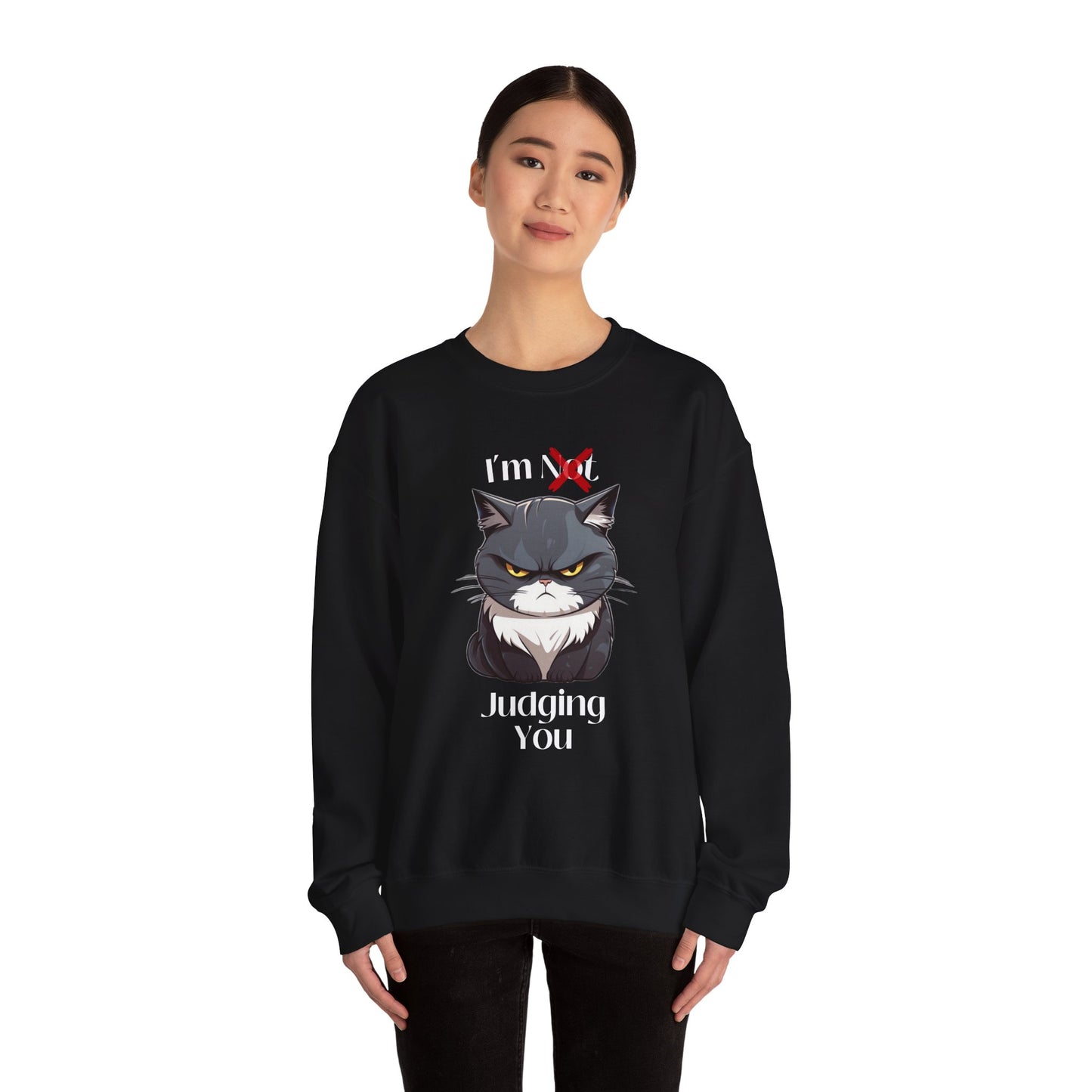 I'm Judging You Unisex Heavy Blend™ Crewneck Sweatshirt