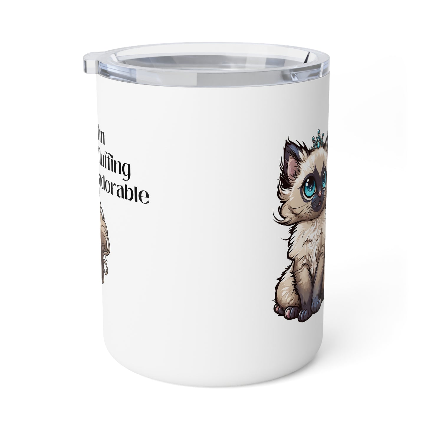 I’m Fluffing Adorable Insulated Coffee Mug, 10oz