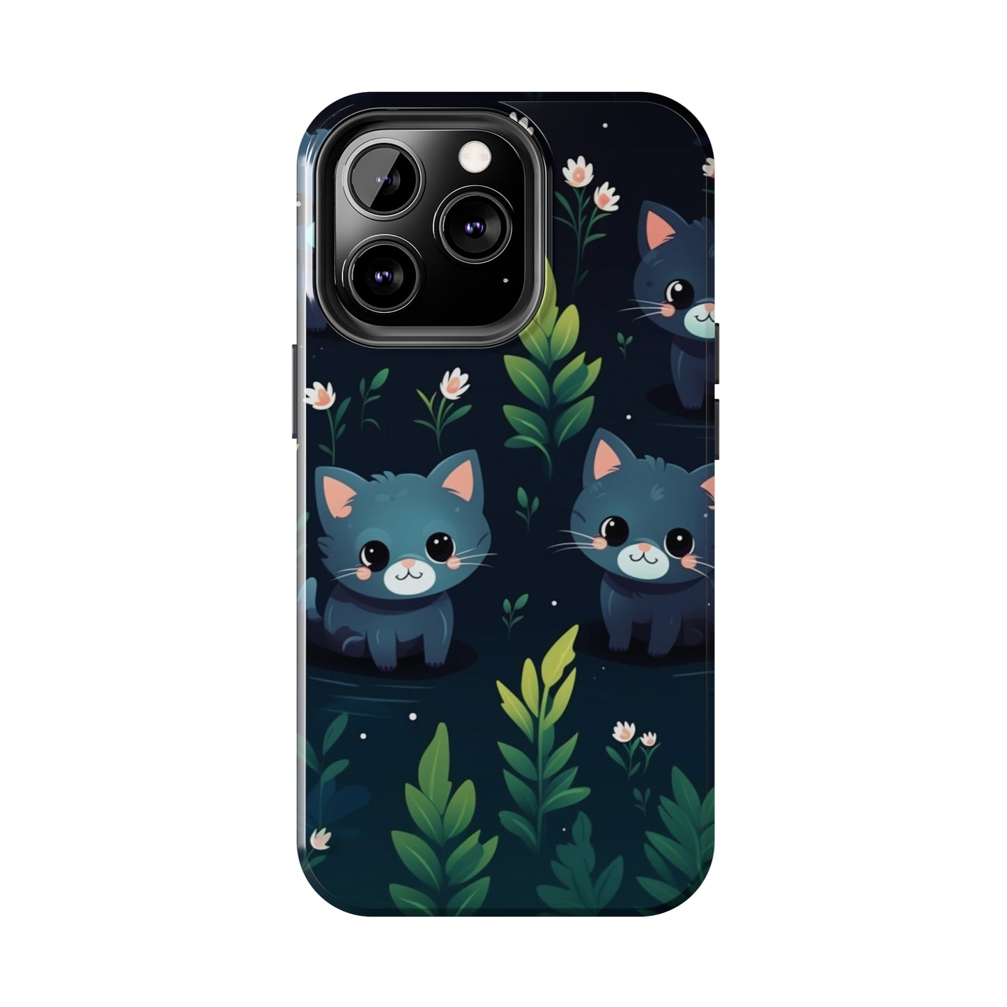 Woodsy Kitten Tough Phone Cases