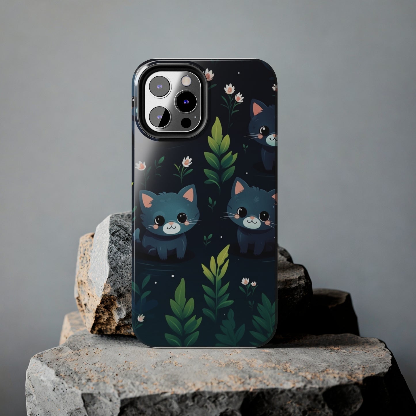 Woodsy Kitten Tough Phone Cases