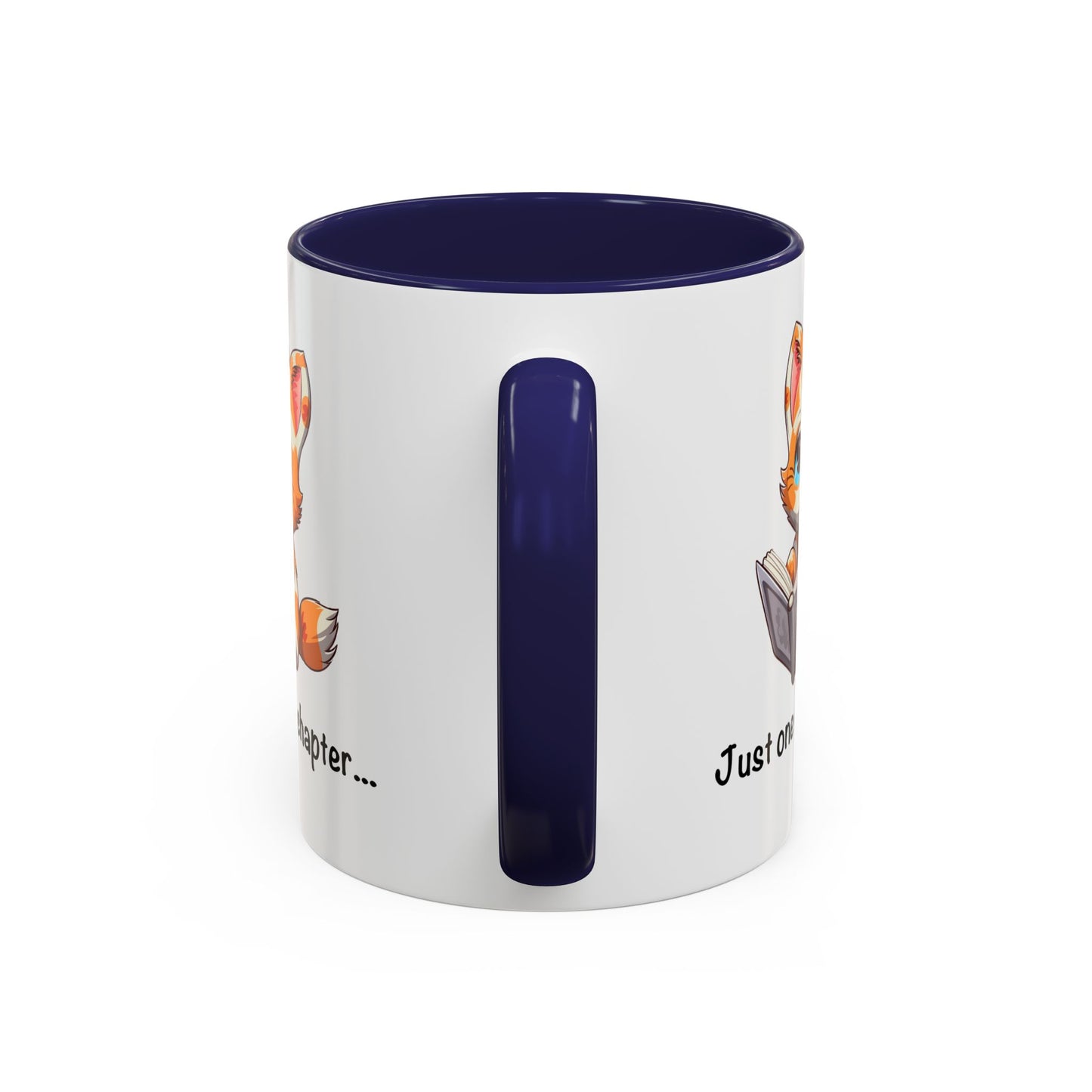 Just One More Chapter Accent Coffee Mug