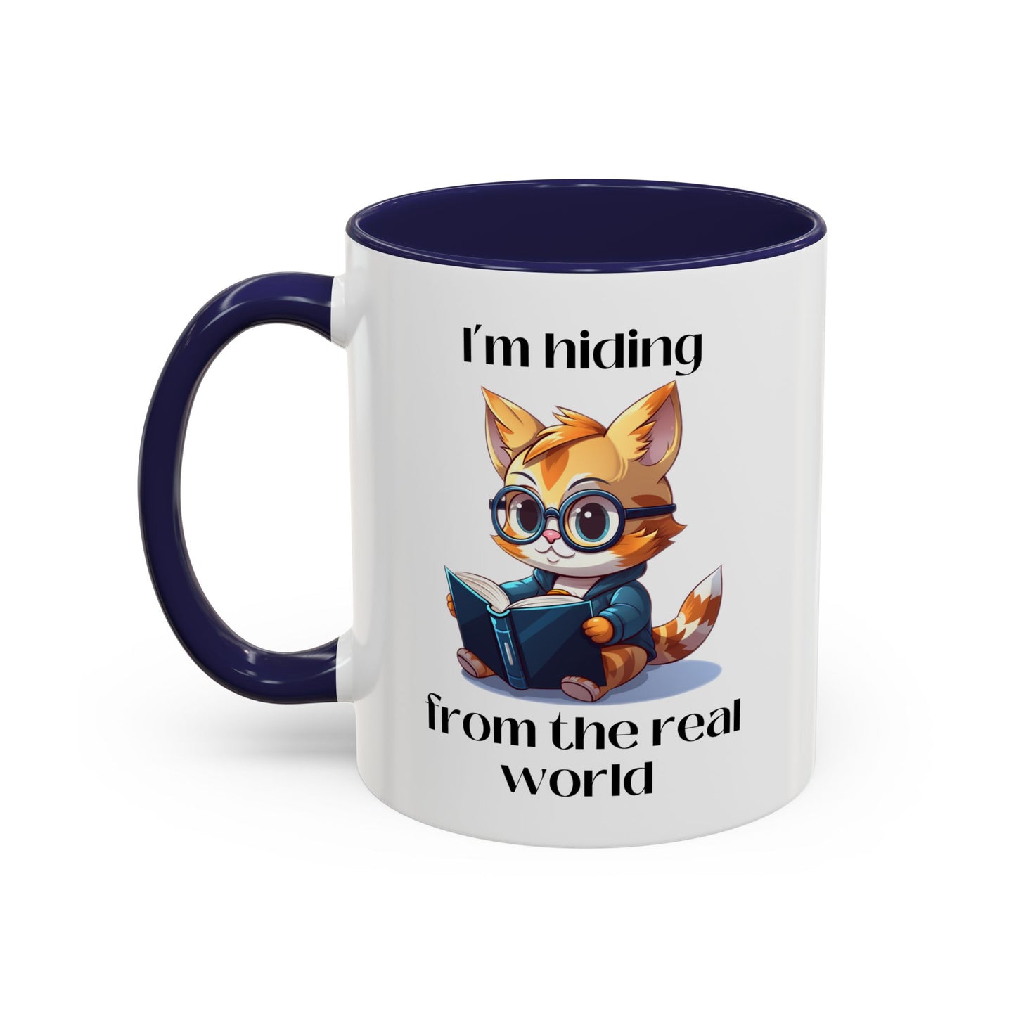 I’m Hiding Accent Coffee Mug