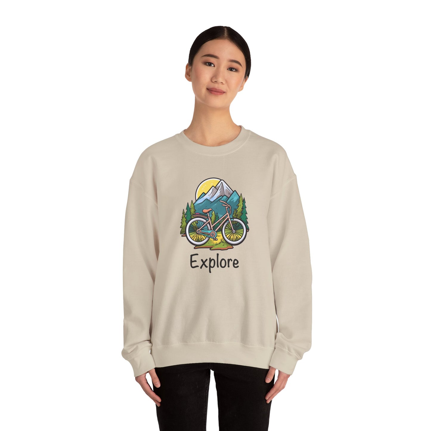 Explore Unisex Heavy Blend™ Crewneck Sweatshirt