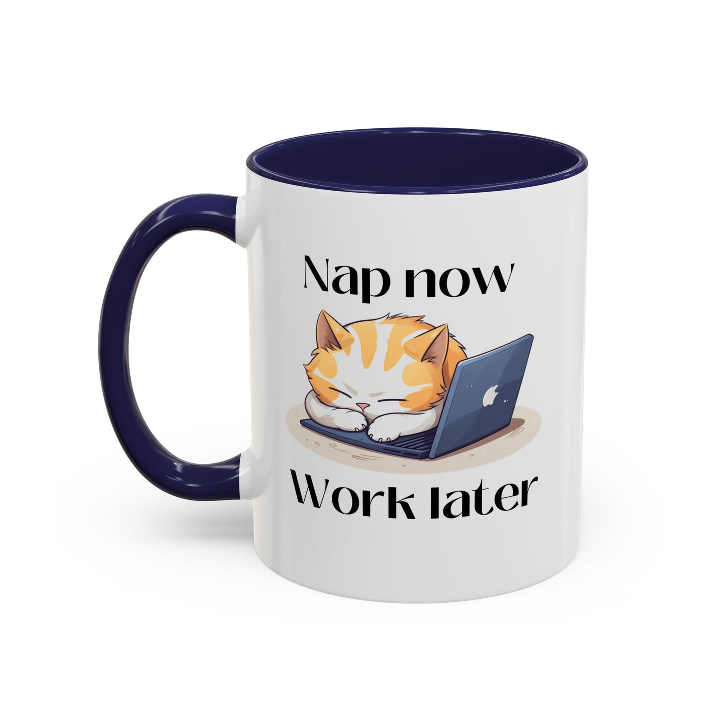 Nap Now Accent Coffee Mug