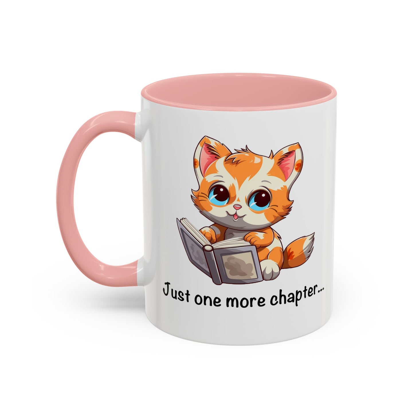 Just One More Chapter Accent Coffee Mug