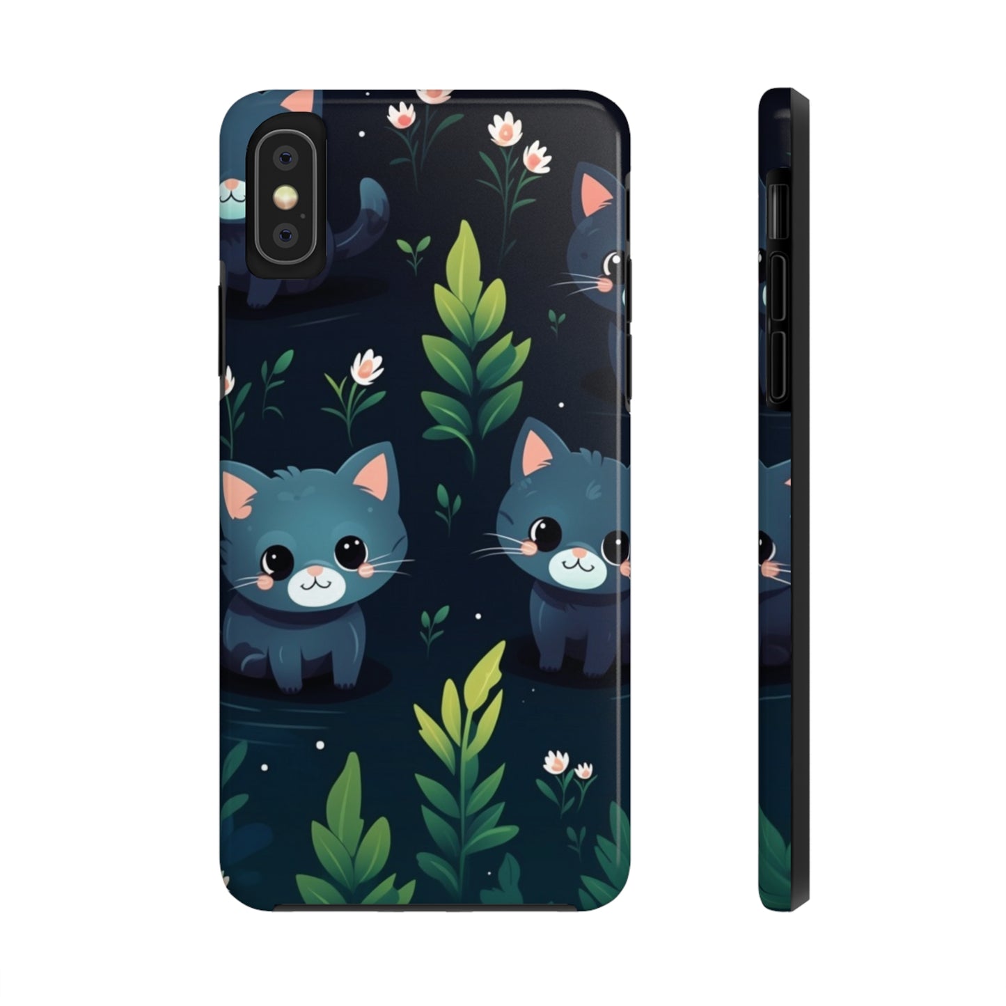 Woodsy Kitten Tough Phone Cases