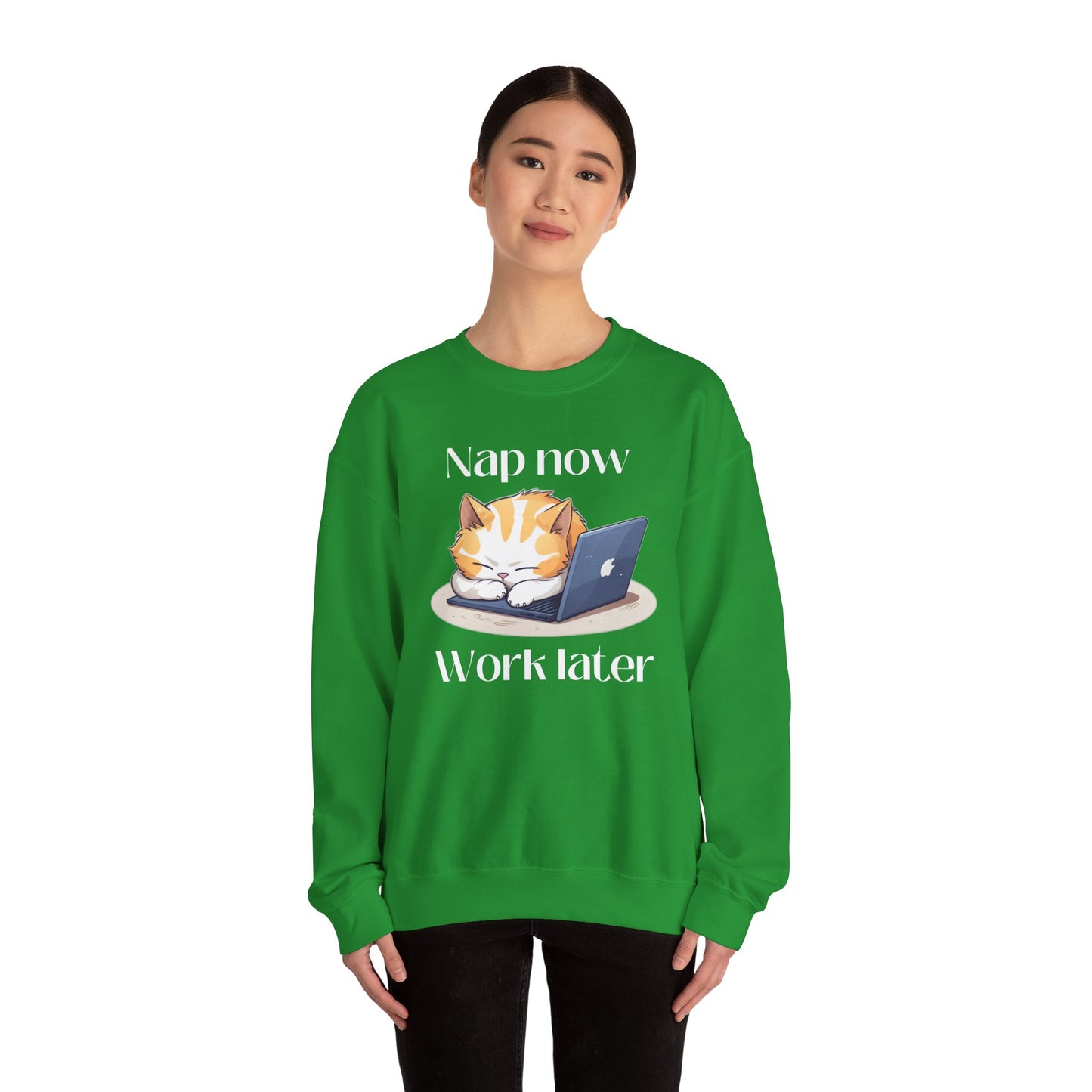 Nap Now Unisex Heavy Blend™ Crewneck Sweatshirt